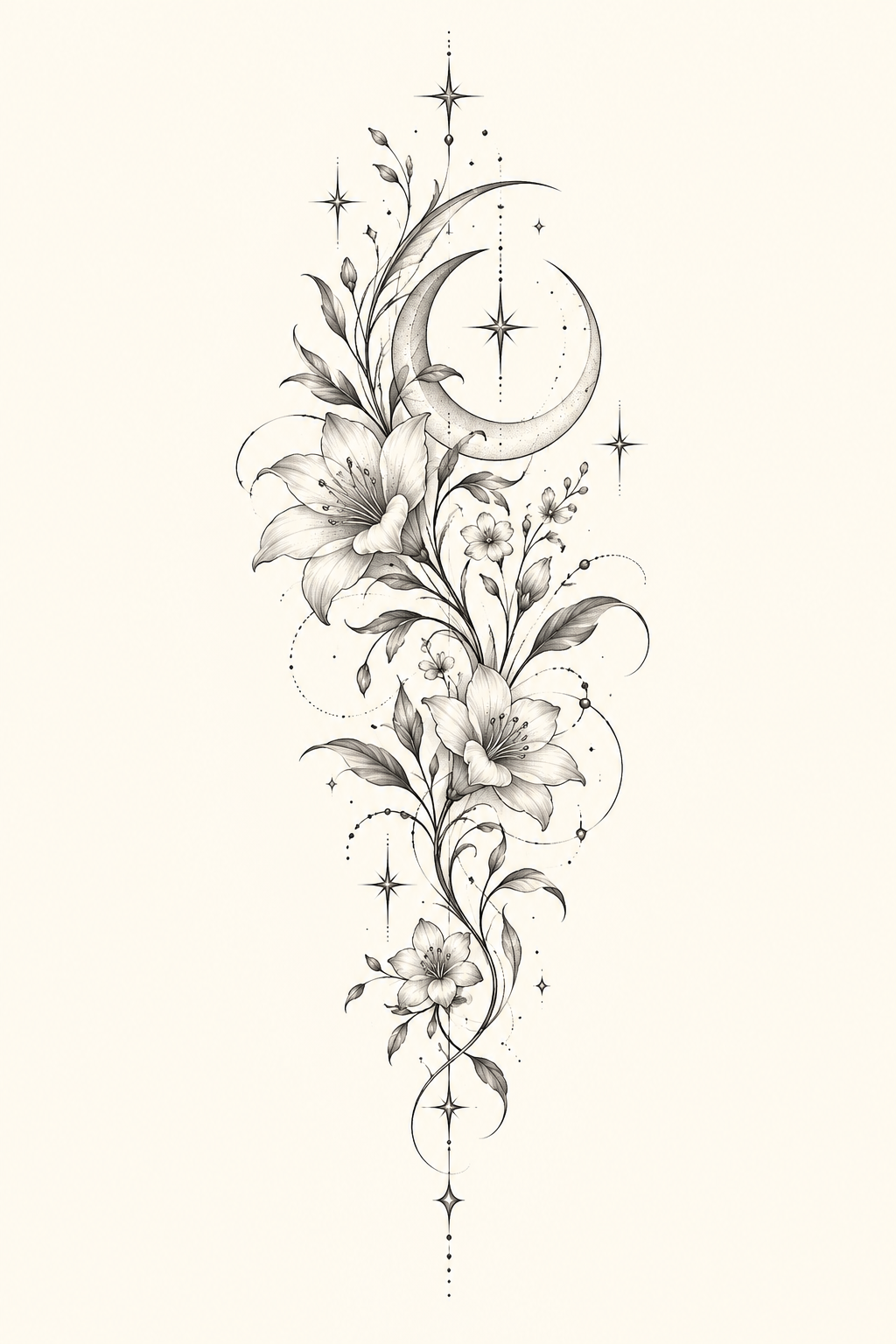Petite Botanical Motif 24 small tattoo ideas for women