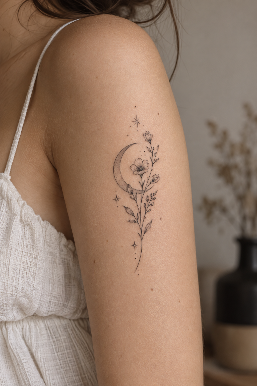 Small lotus spine spine and rib tattoos for women fine-line idea