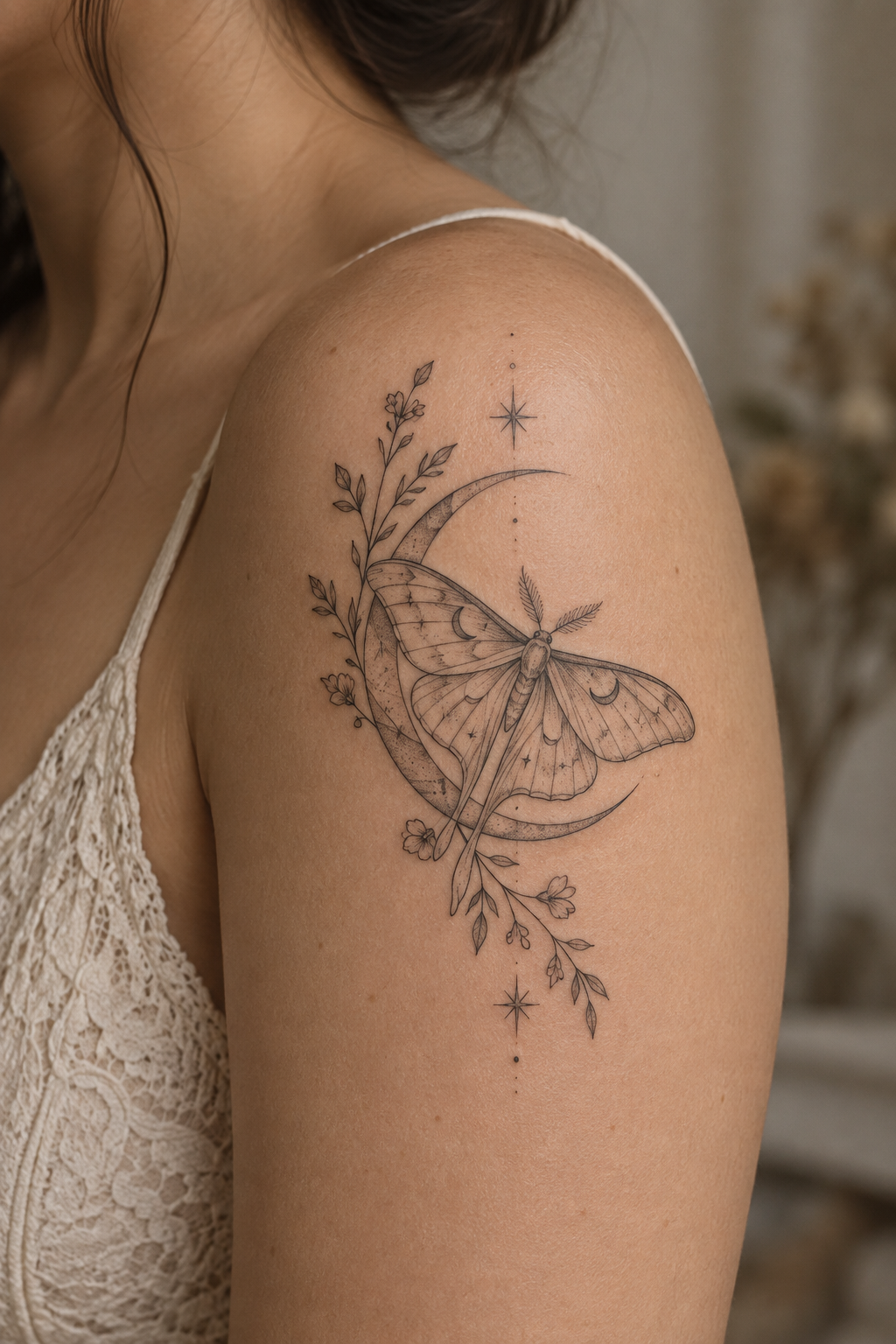 Minimal heart center spine and rib tattoos for women fine-line idea