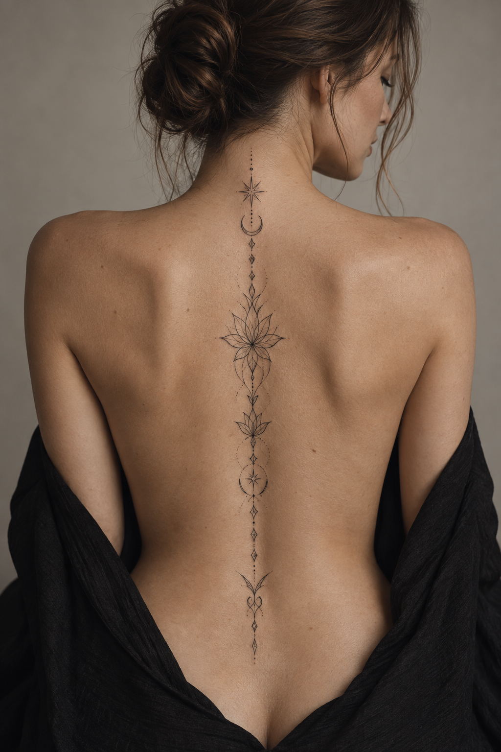 spine and rib tattoos for women elegant fine-line featured idea