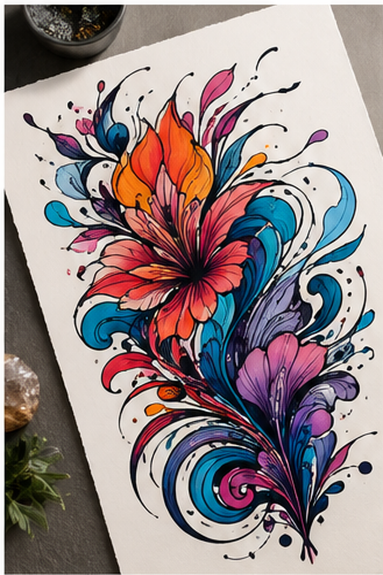 keep tattoo colors vibrant: fully healed colorful tattoo in soft natural light