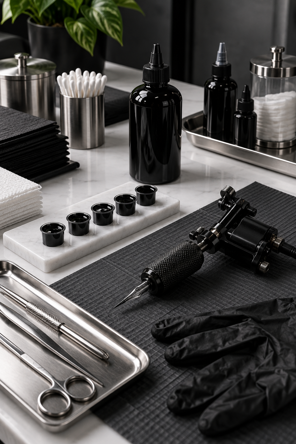 Bold black vegan ink for dependable saturation