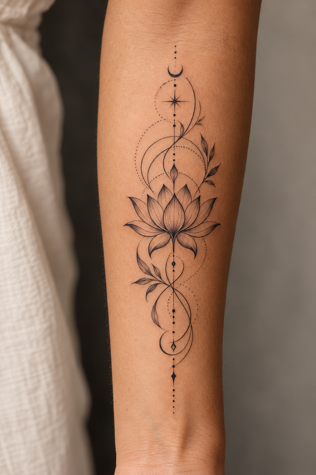 Vasudhaiva Kutumbakam inspired tattoo design