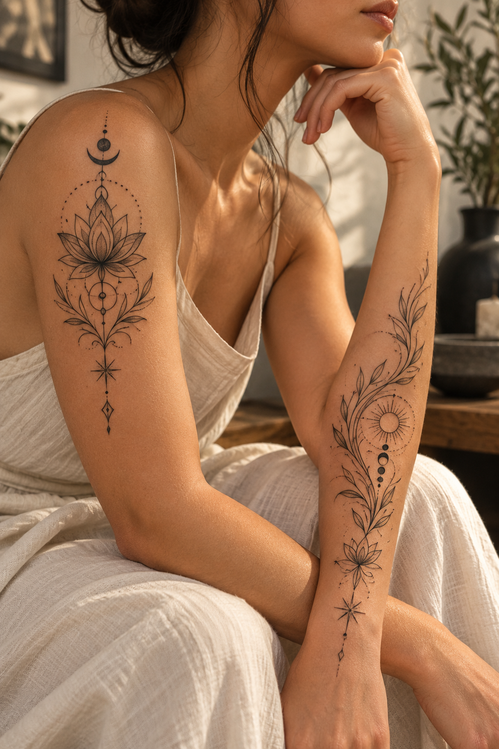 Shakti inspired tattoo design