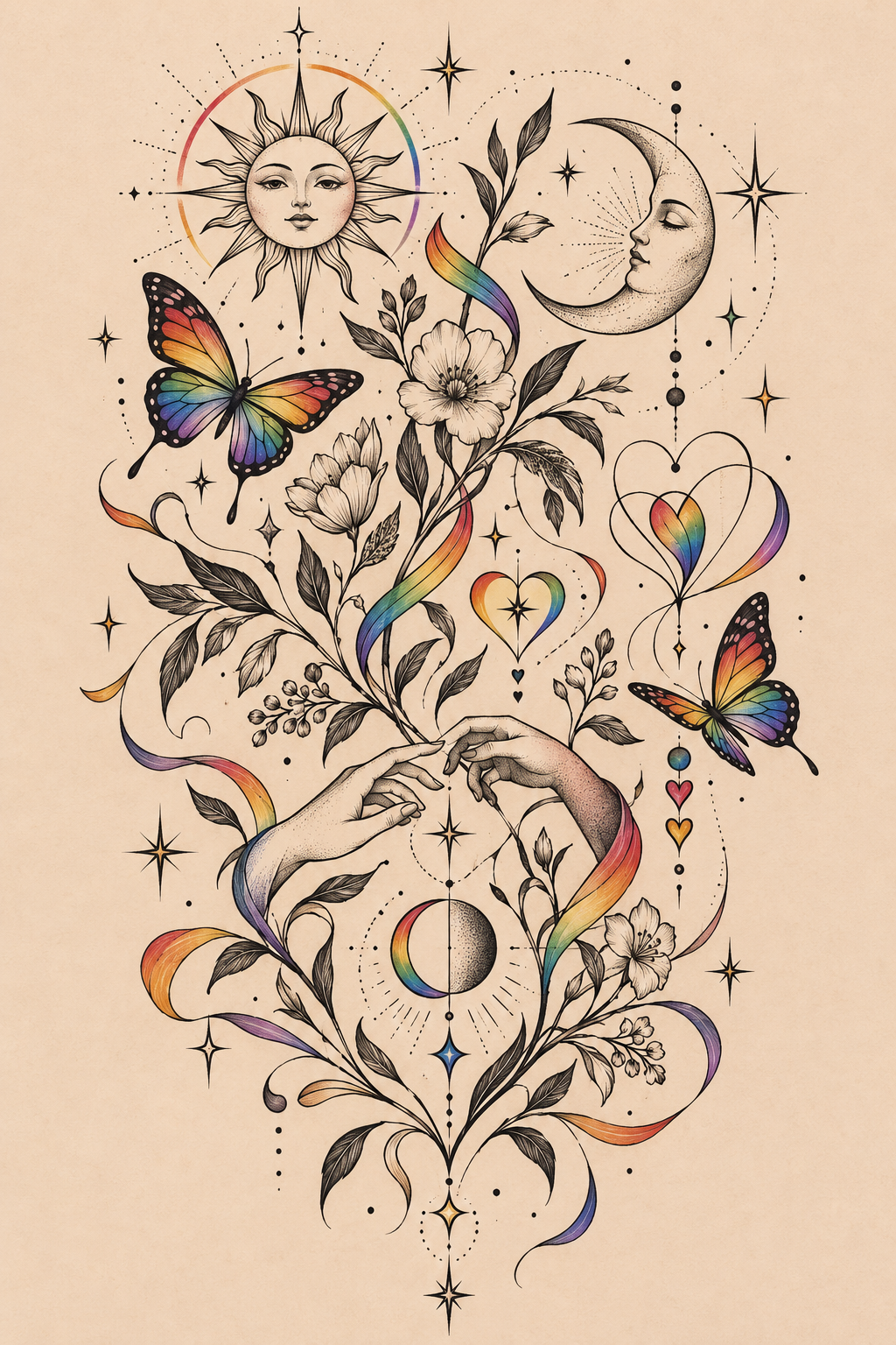 Closet-inspired LGBT tattoo idea