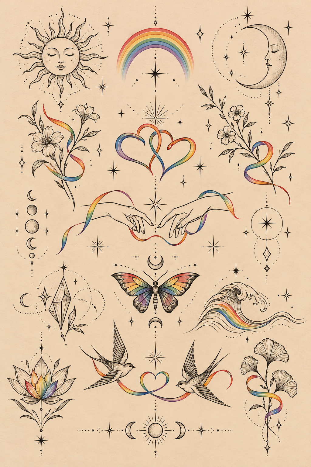 Equality lightning tattoo idea