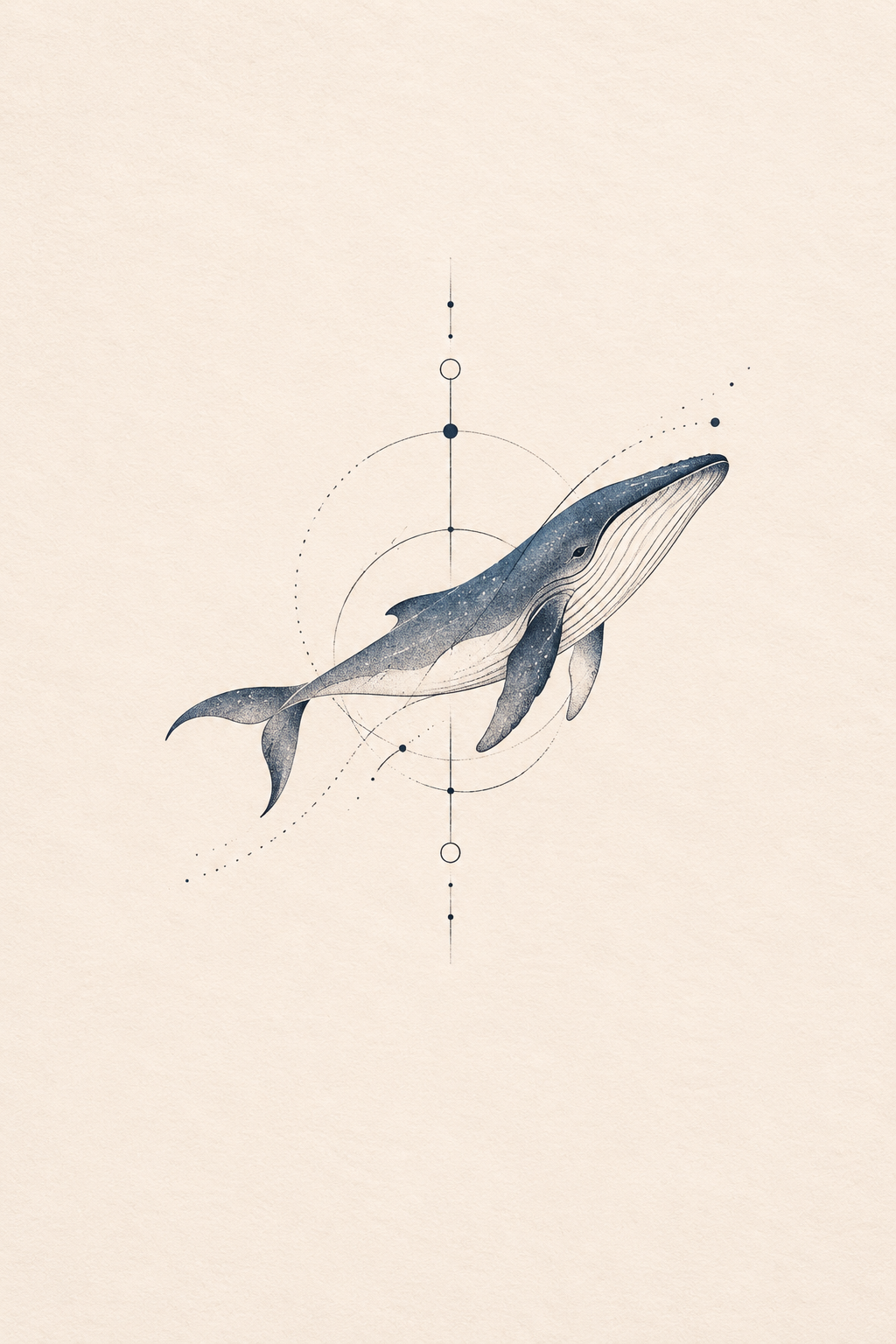 Minimal Whale Tattoo tiny whale tattoo idea