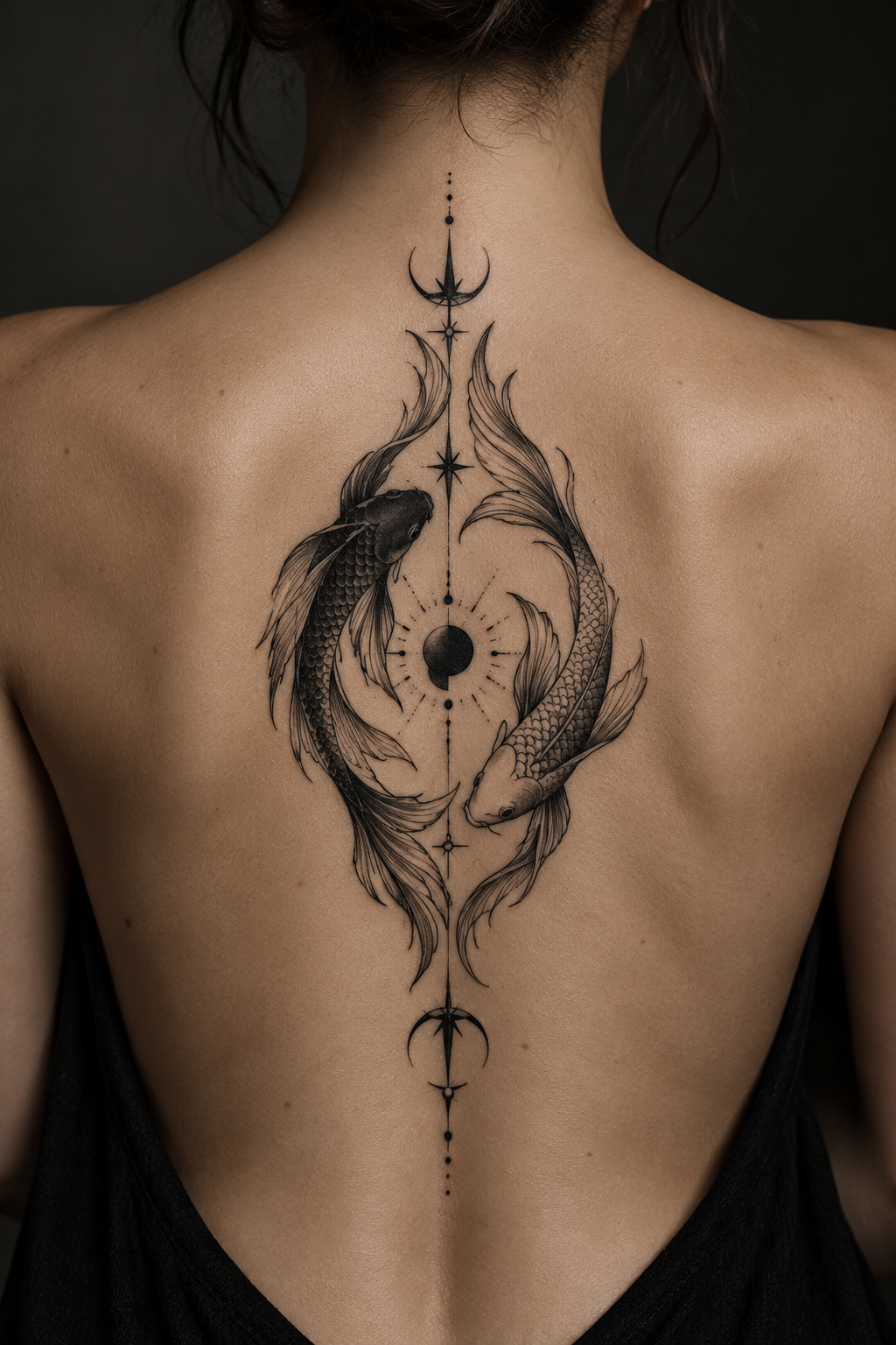 small sword and snake tattoos idea 13