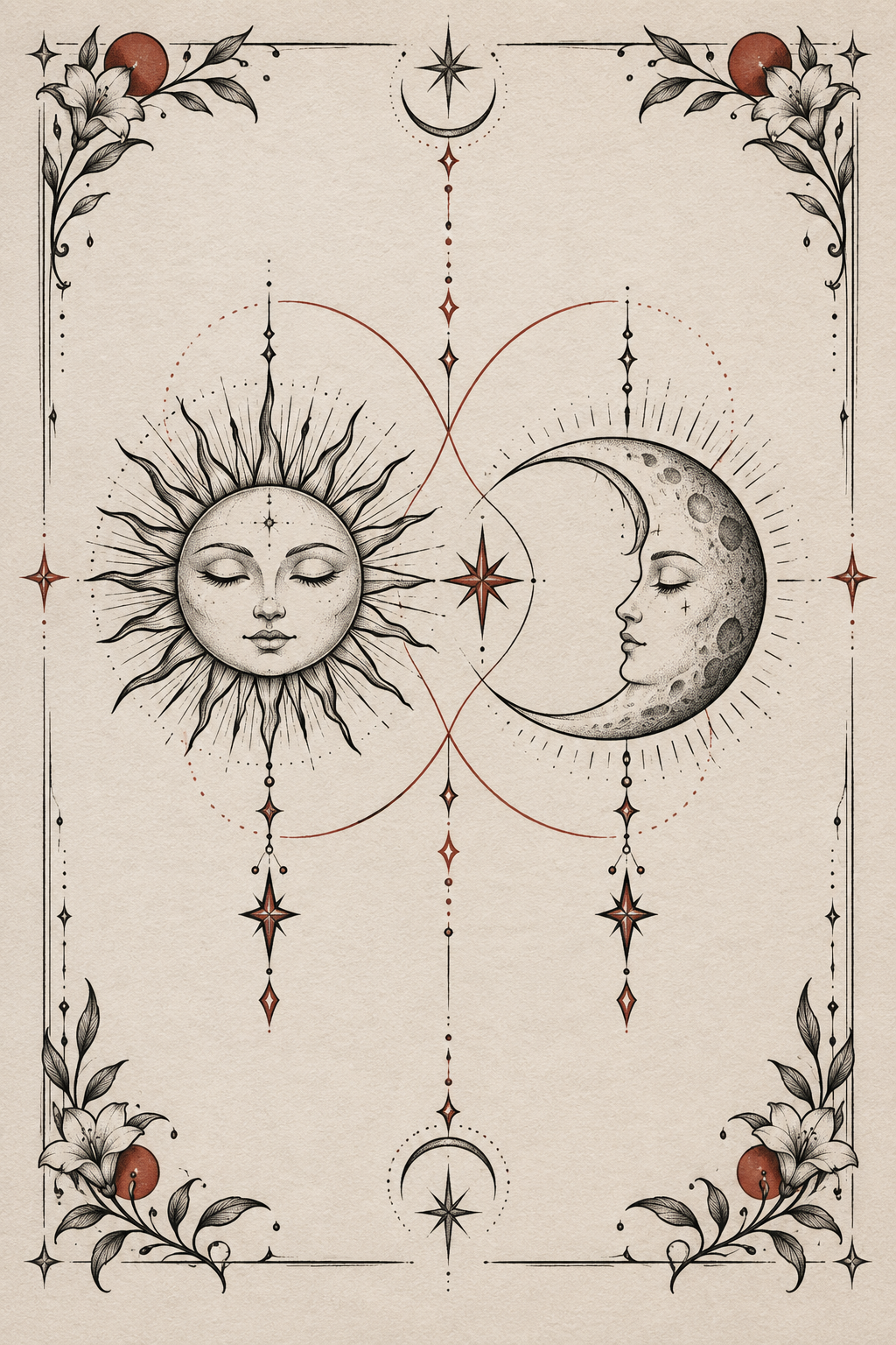 Meaningful Matching Art stamp tattoo idea