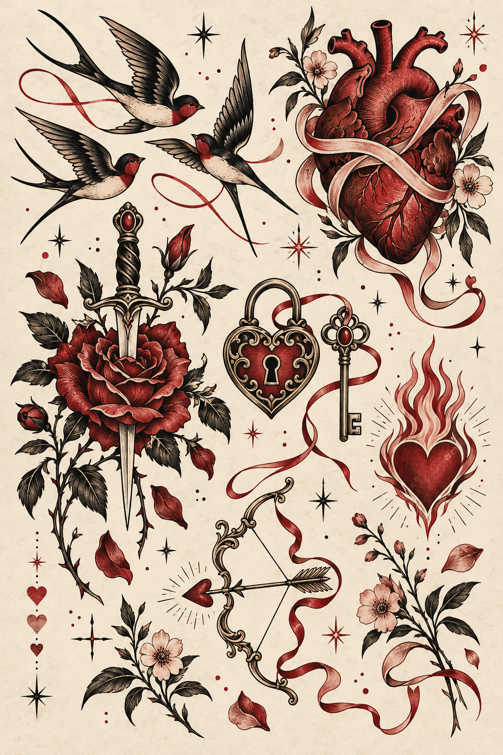 4. Heart-shaped handcuffs