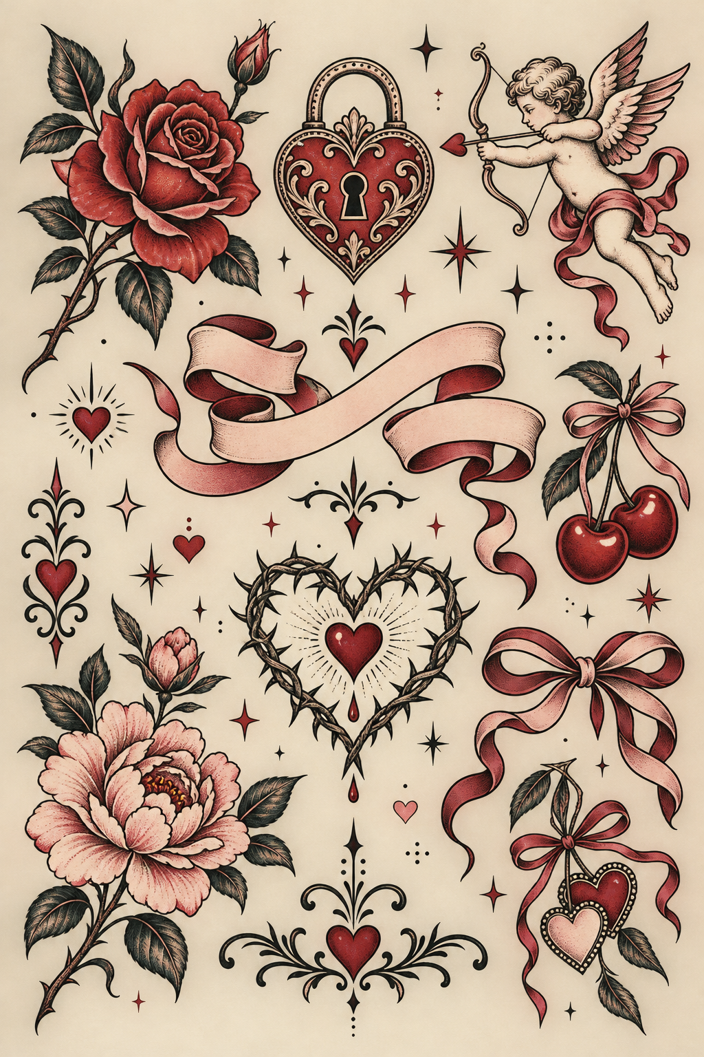 7. Dainty heart freckle tattoo