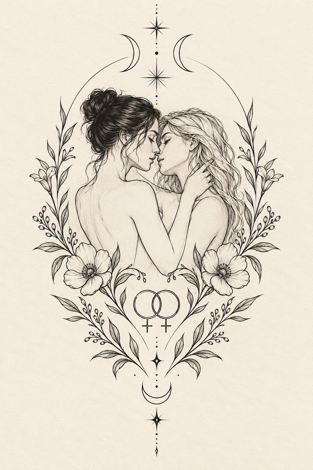 lesbian tattoo designs concept 6