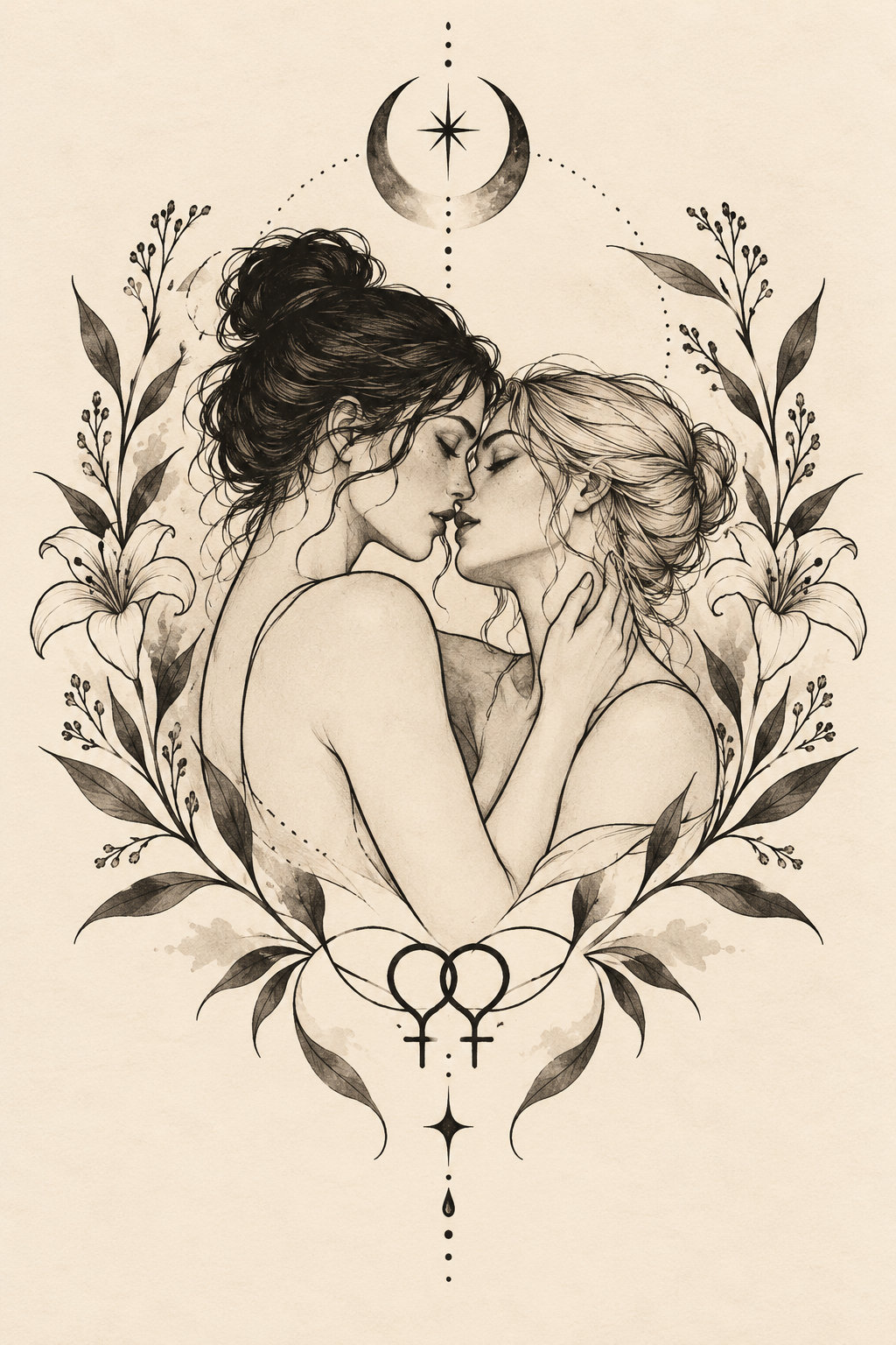 lesbian tattoo designs concept 16
