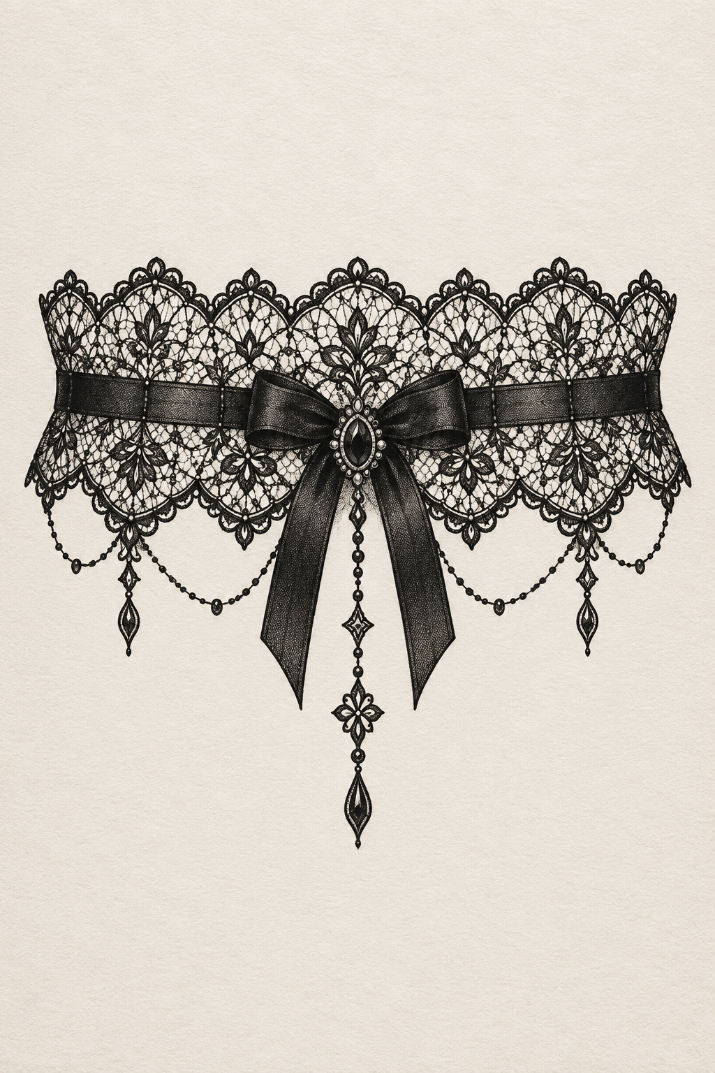 lace inspired tattoos