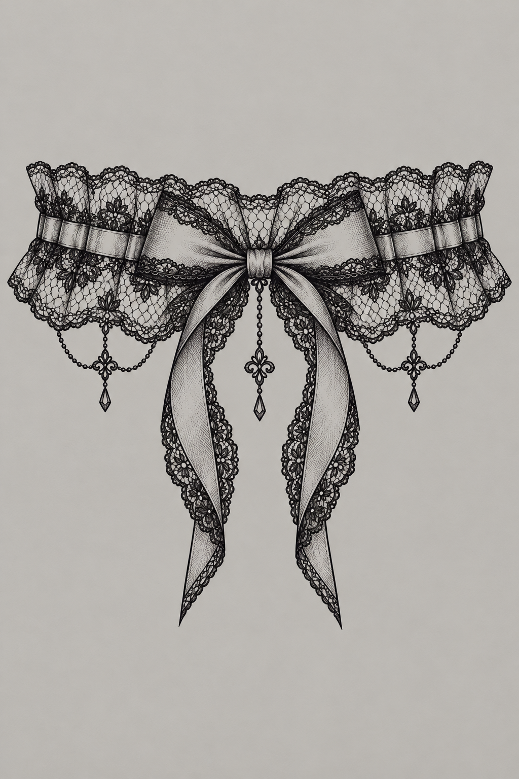 lace inspired tattoos
