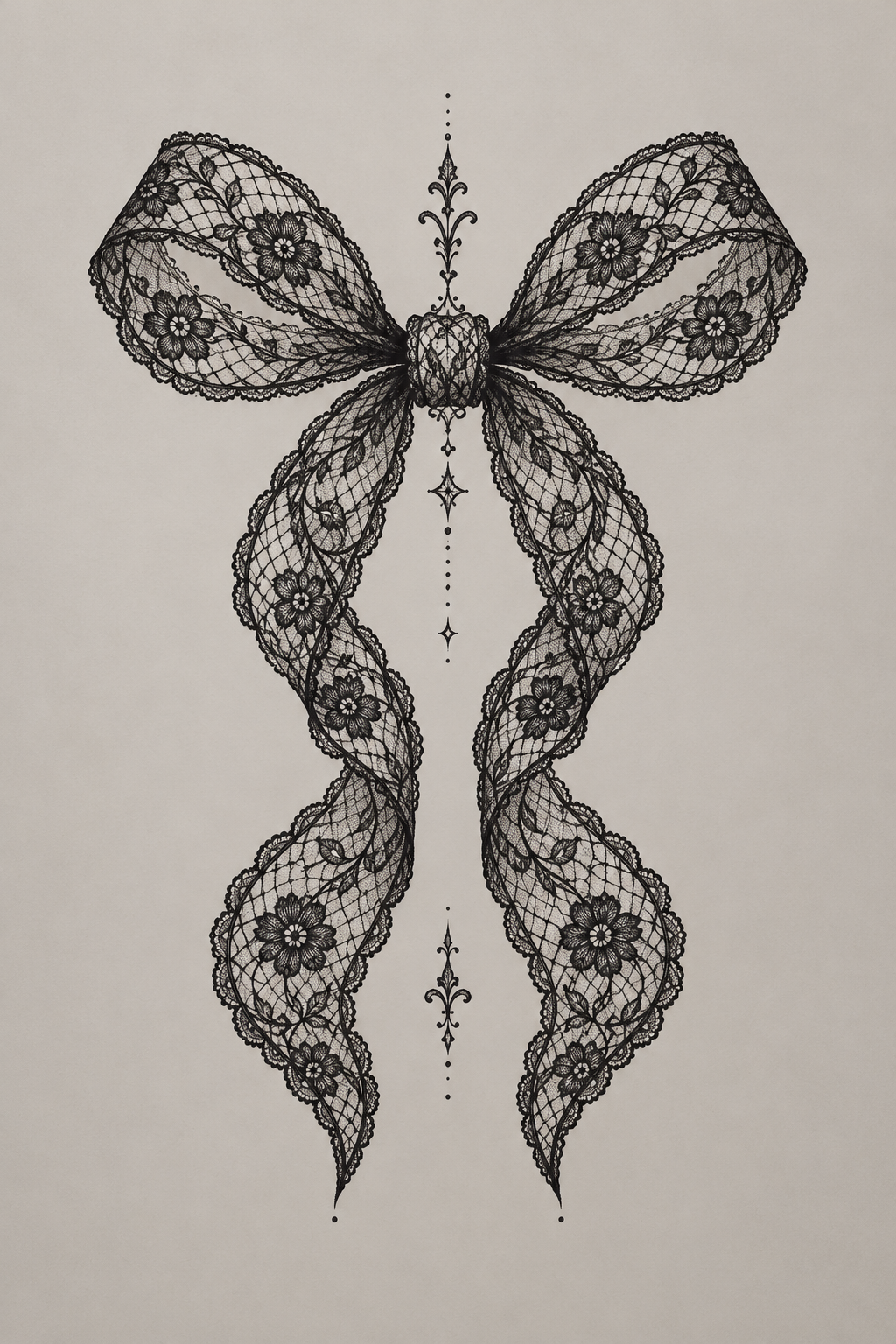 lace inspired tattoos