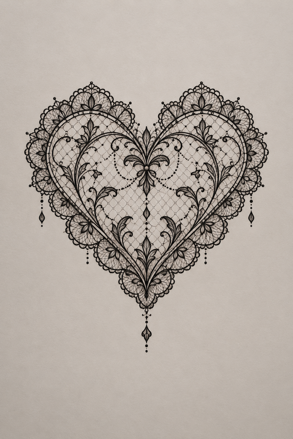 lace inspired tattoos