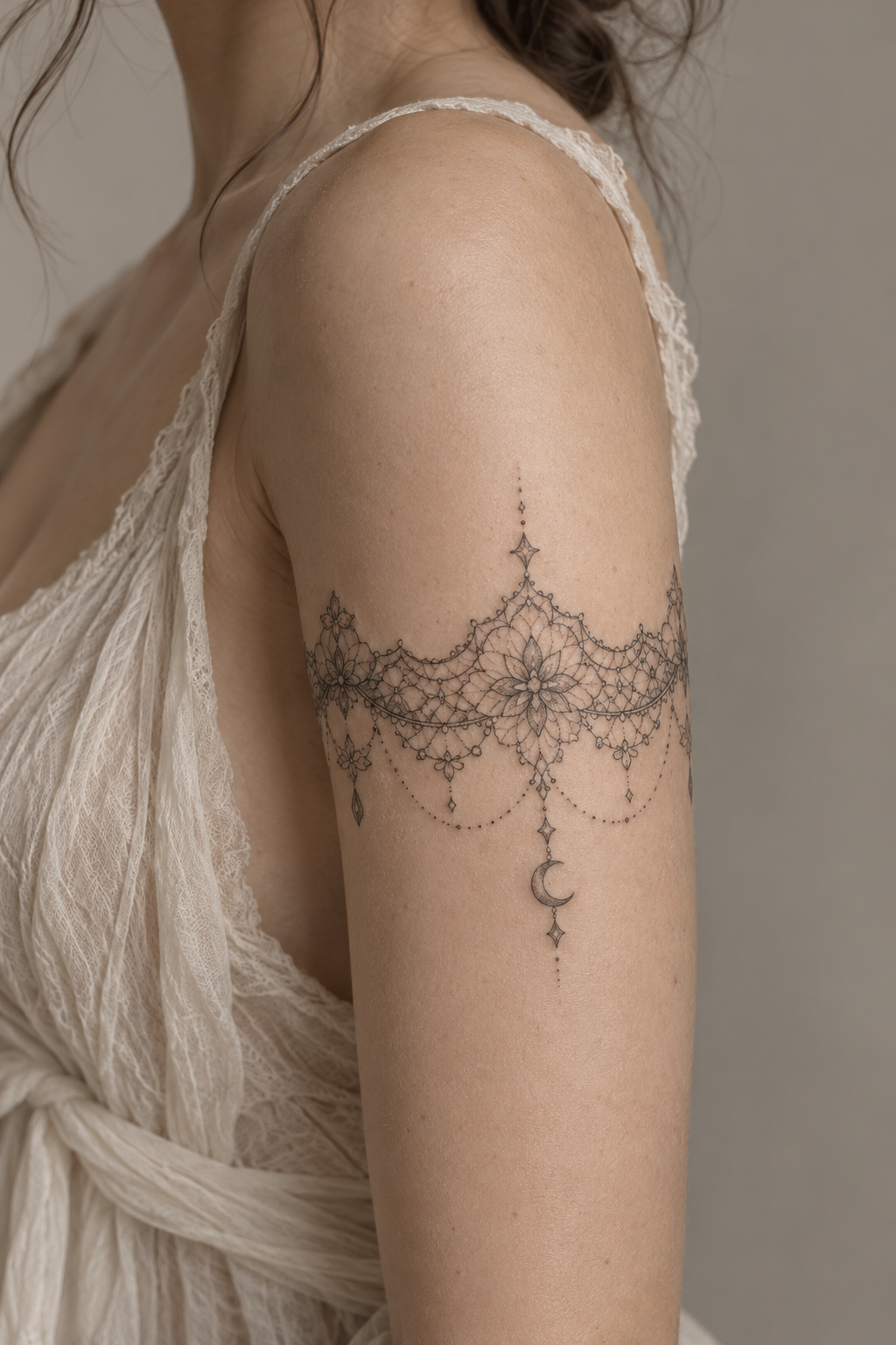 lace inspired tattoos