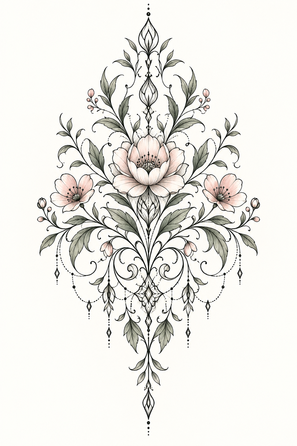 Lace-inspired direction 8 lace inspired tattoo idea