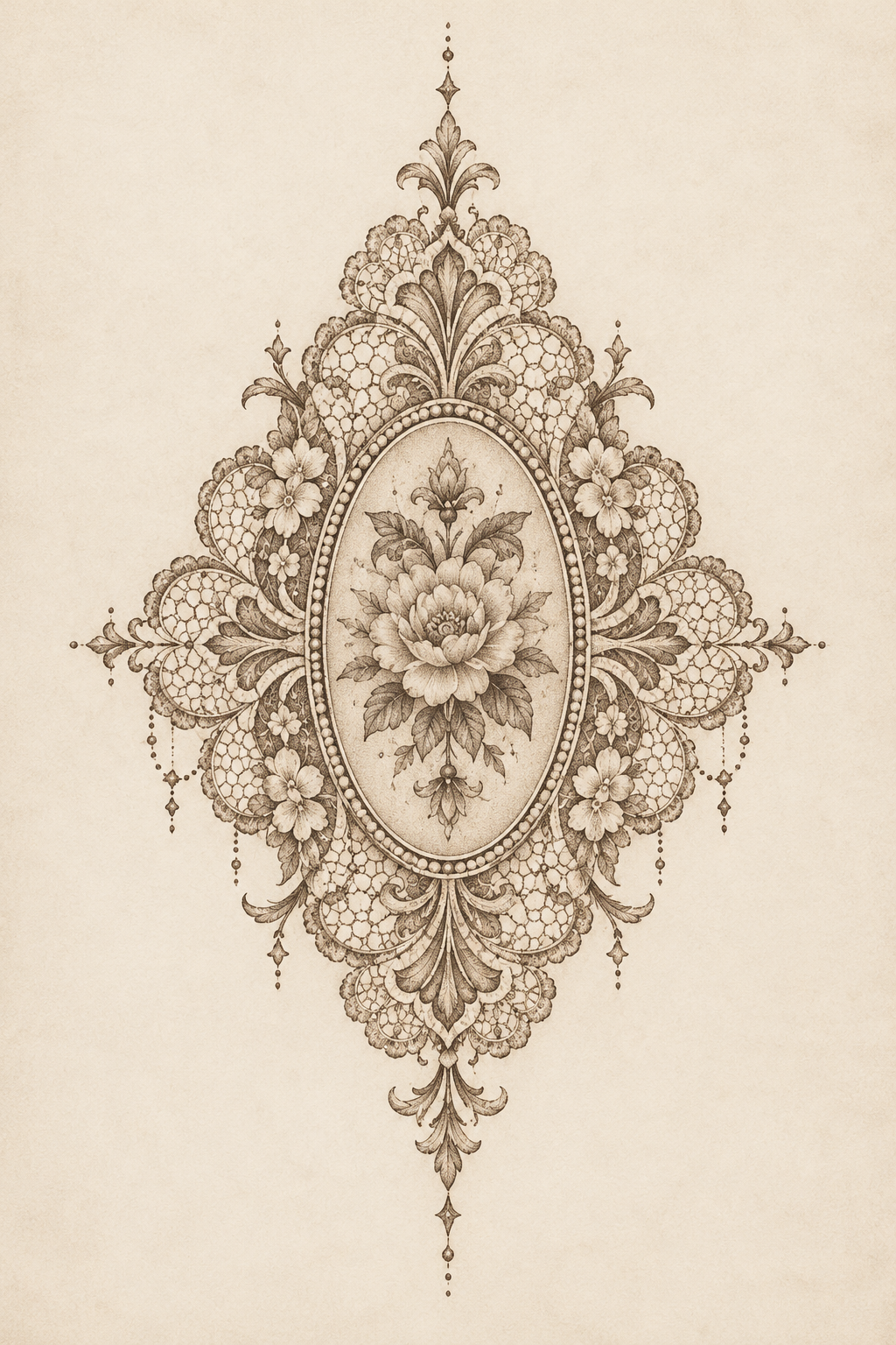 Lace-inspired direction 9 lace inspired tattoo idea
