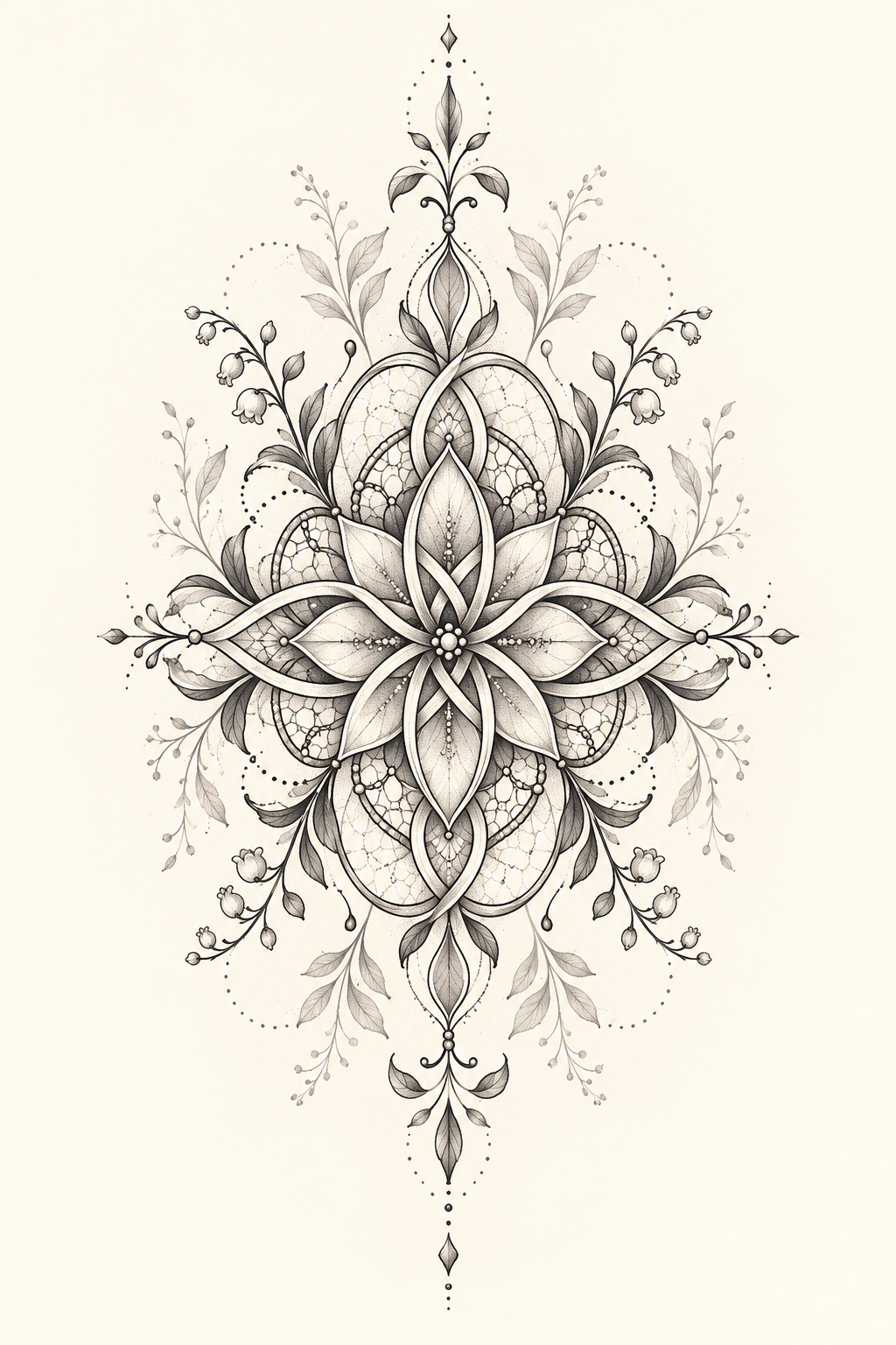 Lace-inspired direction 13 lace inspired tattoo idea