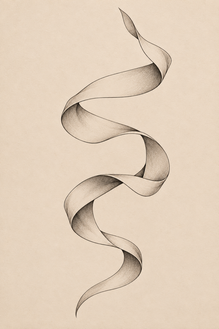 minimalist ribbon tattoos featured design
