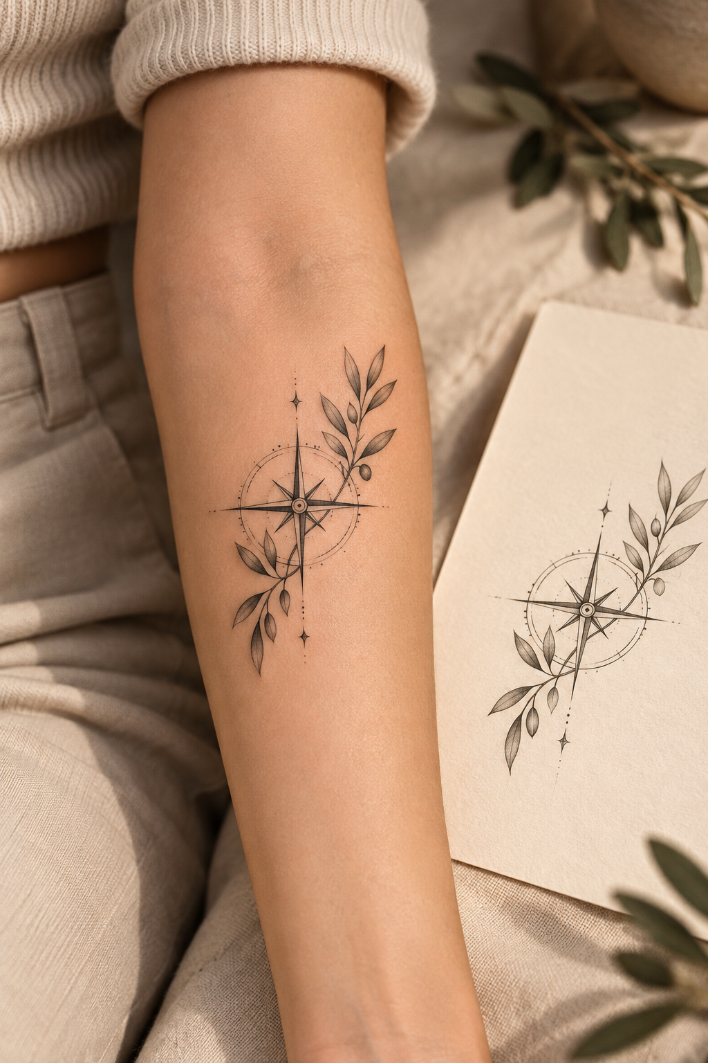 new year resolution tattoo idea 7: phoenix new year resolution tattoo