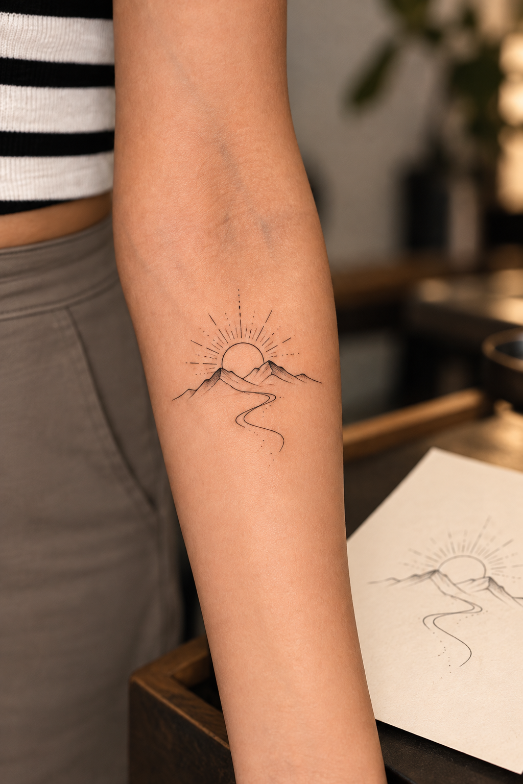 new year resolution tattoo idea 9: still i rise, sword