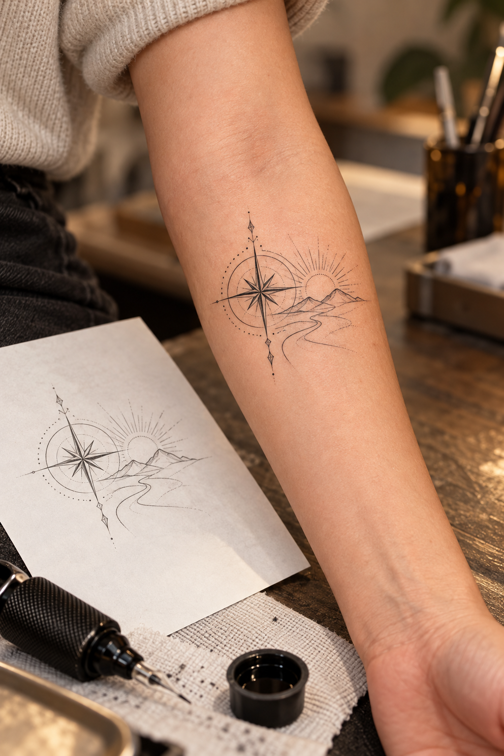 new year resolution tattoo idea 10: you only have yourself