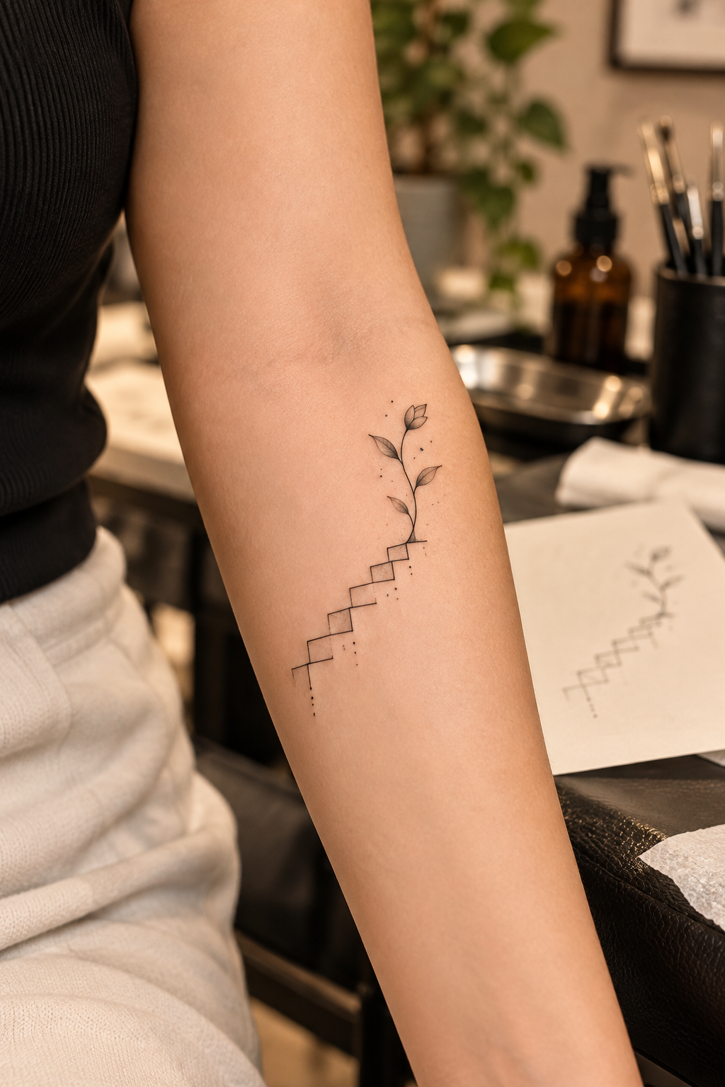 new year resolution tattoo idea 16: resolution ink design with meaning