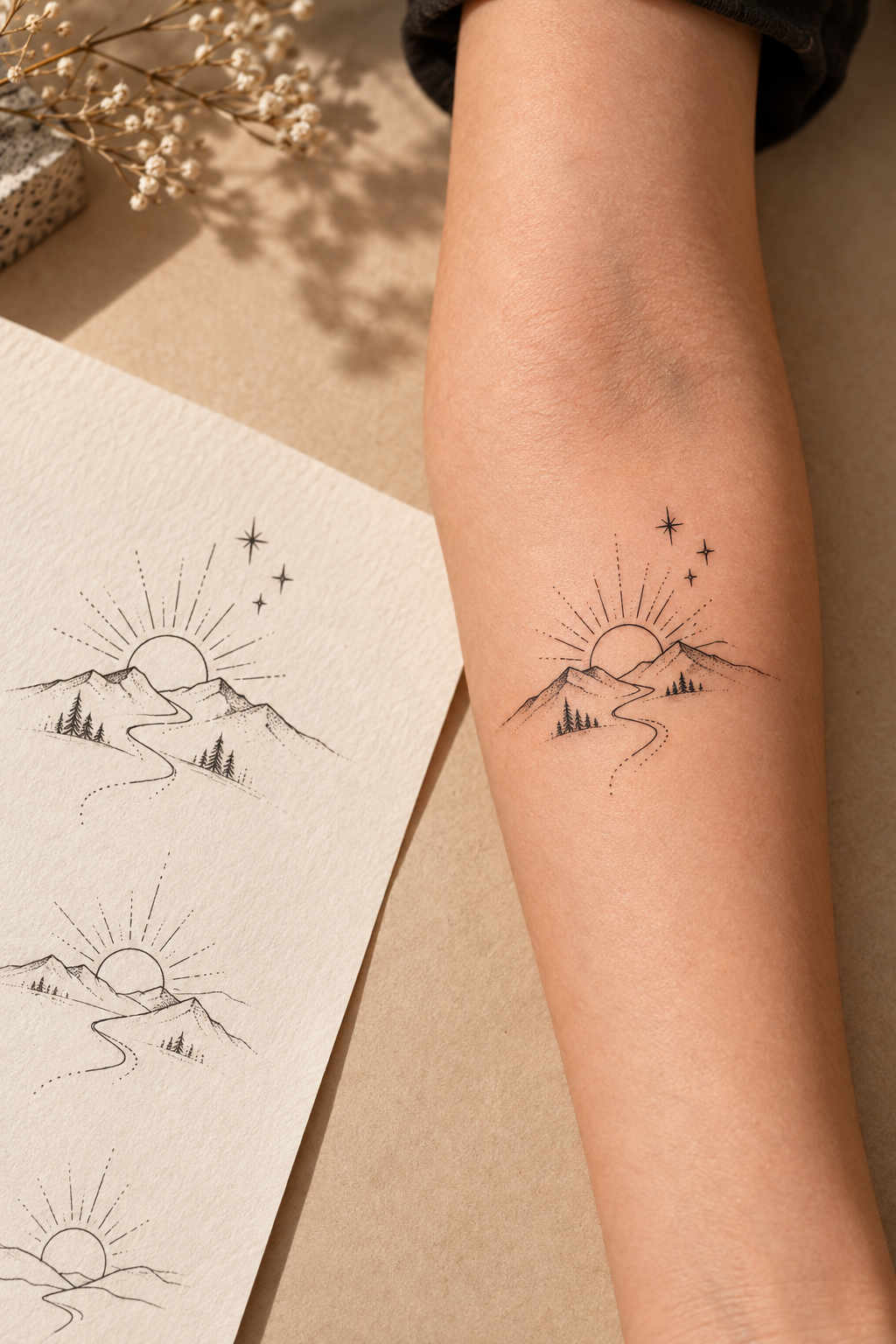 new year resolution tattoo idea 17: new year resolution tattoo idea