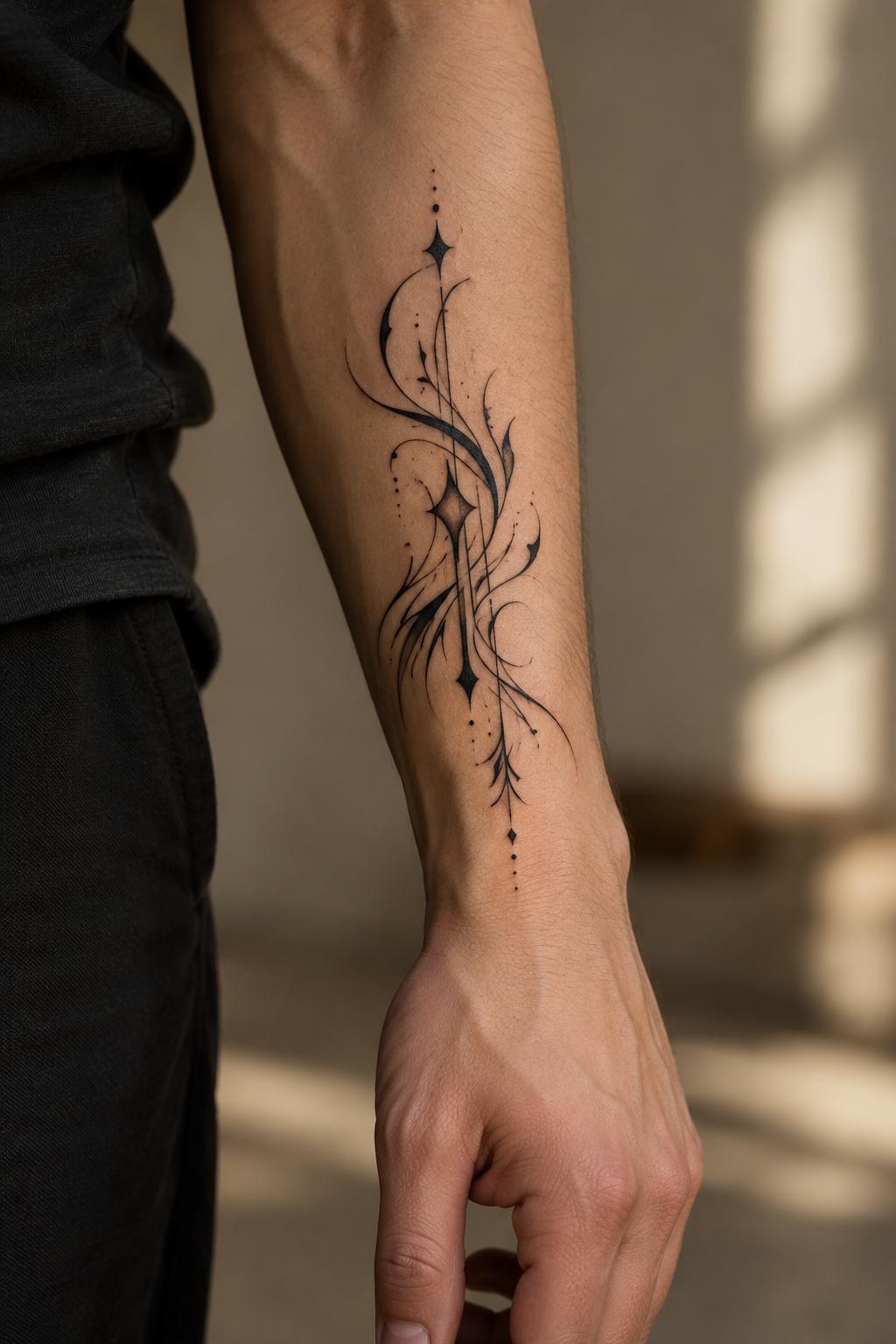 Short Bible verse tattoos shoulder lettering