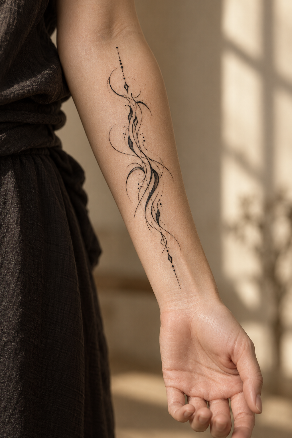 Short Bible verse tattoos ankle lettering