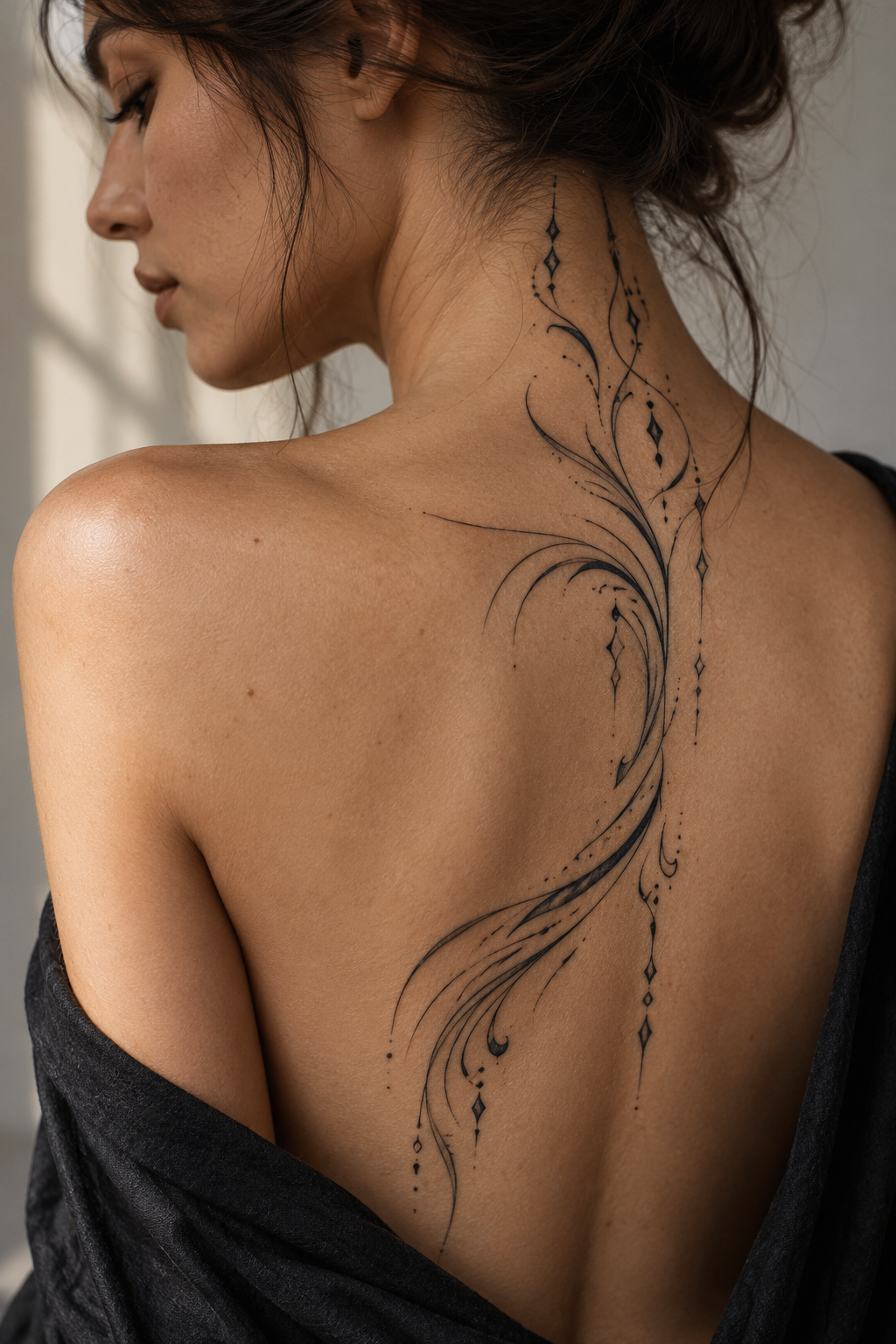 Short Bible verse tattoos behind ear