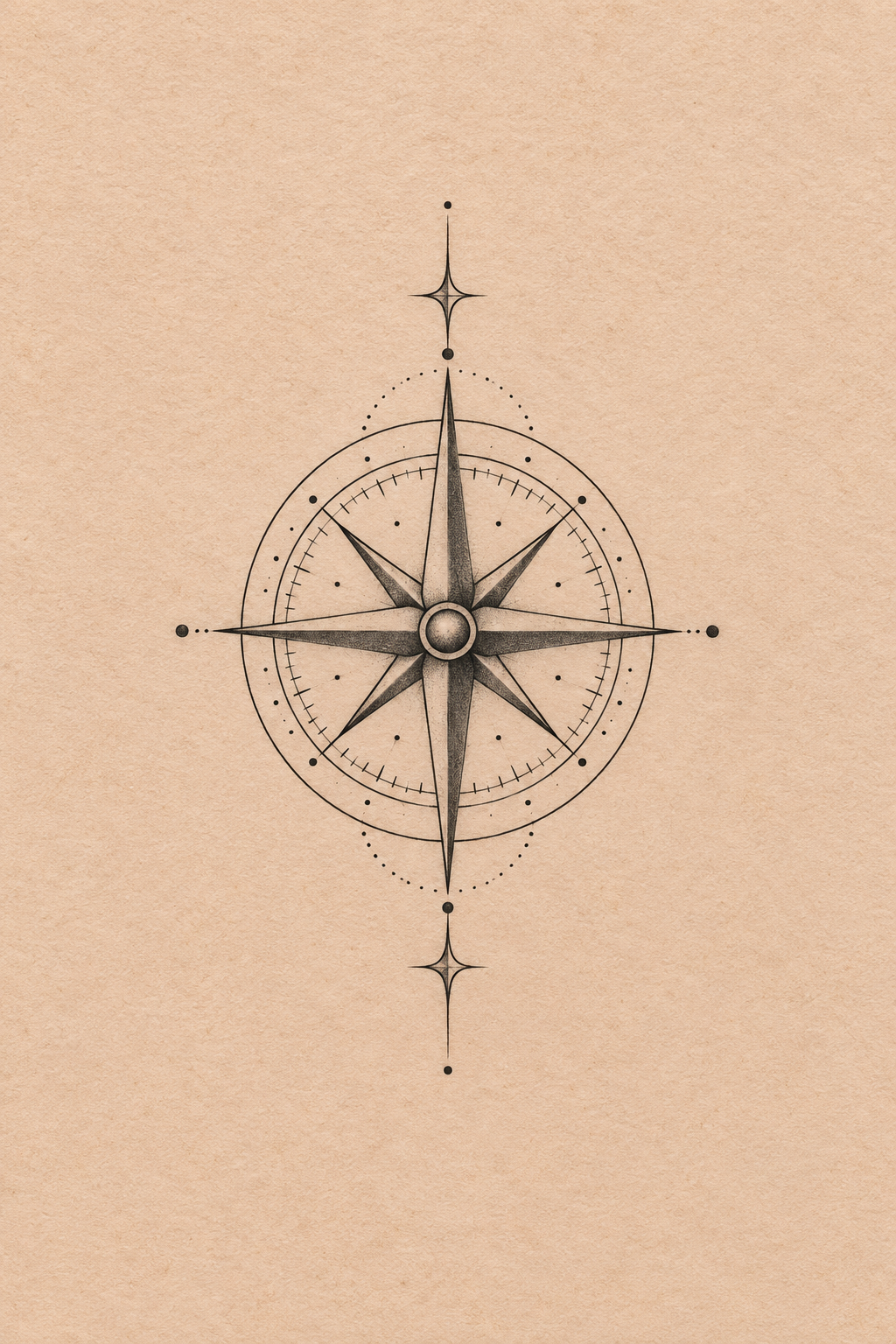 compass small tattoo with meaning