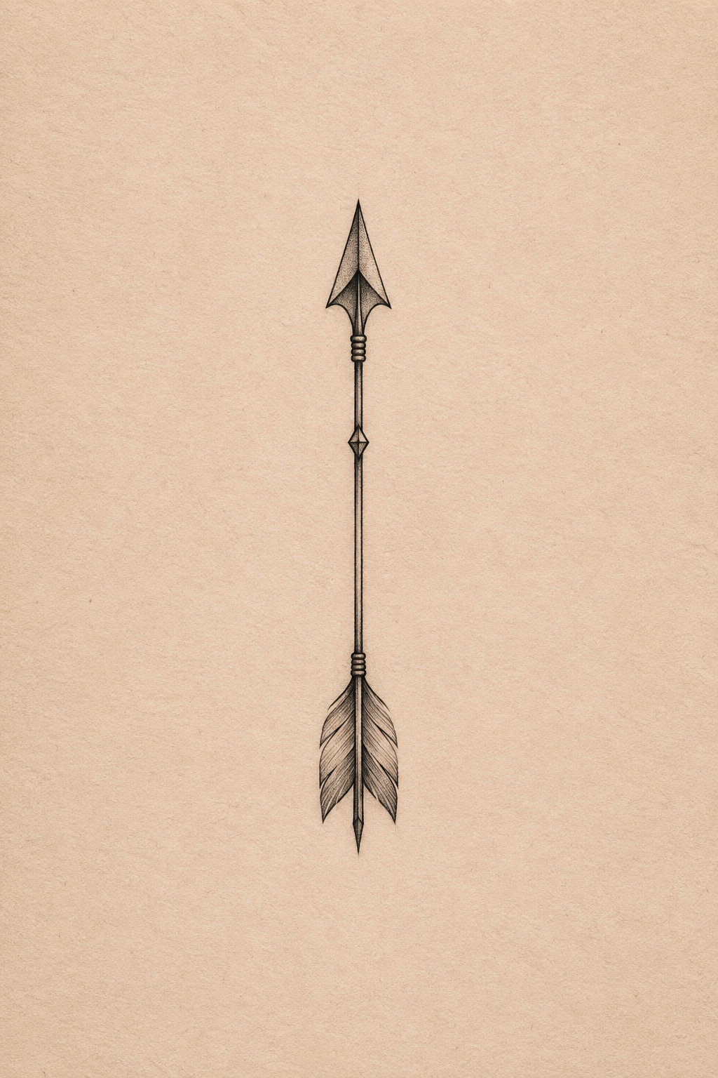 simple arrow small tattoo with meaning