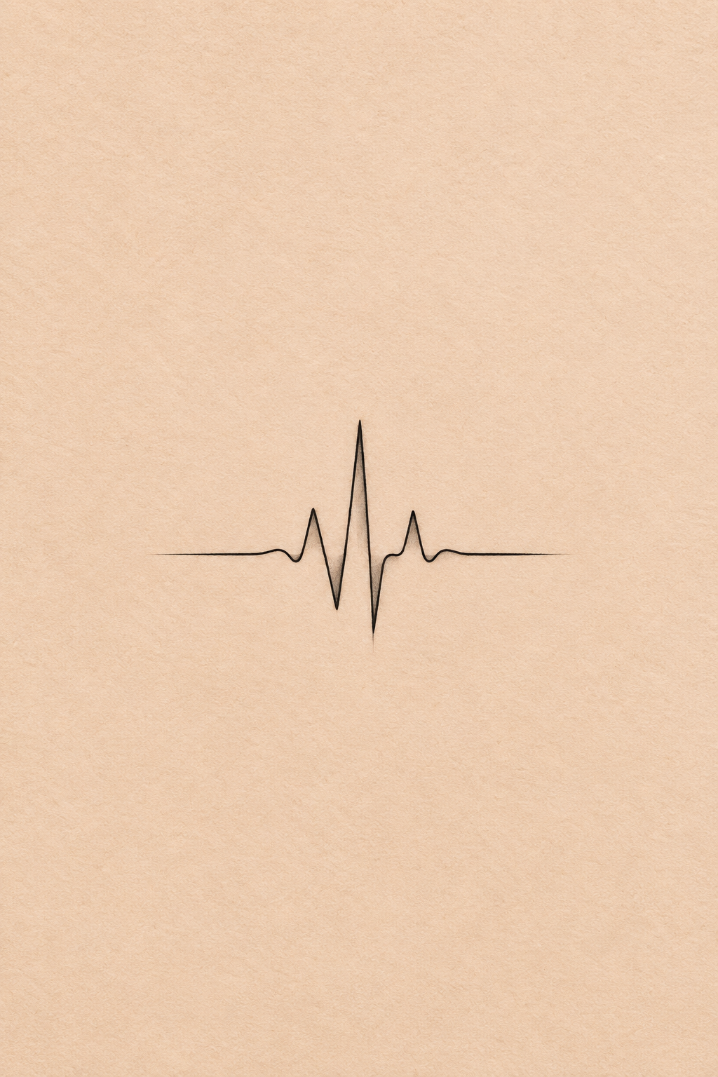 heartbeat line small tattoo with meaning