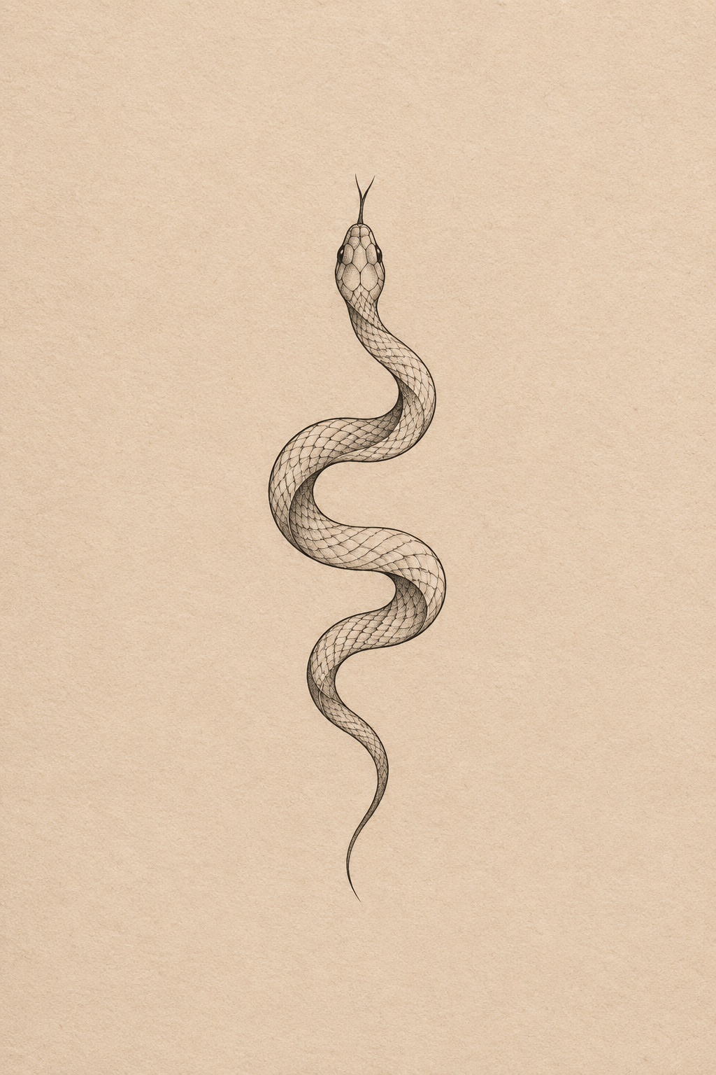 snake small tattoo with meaning