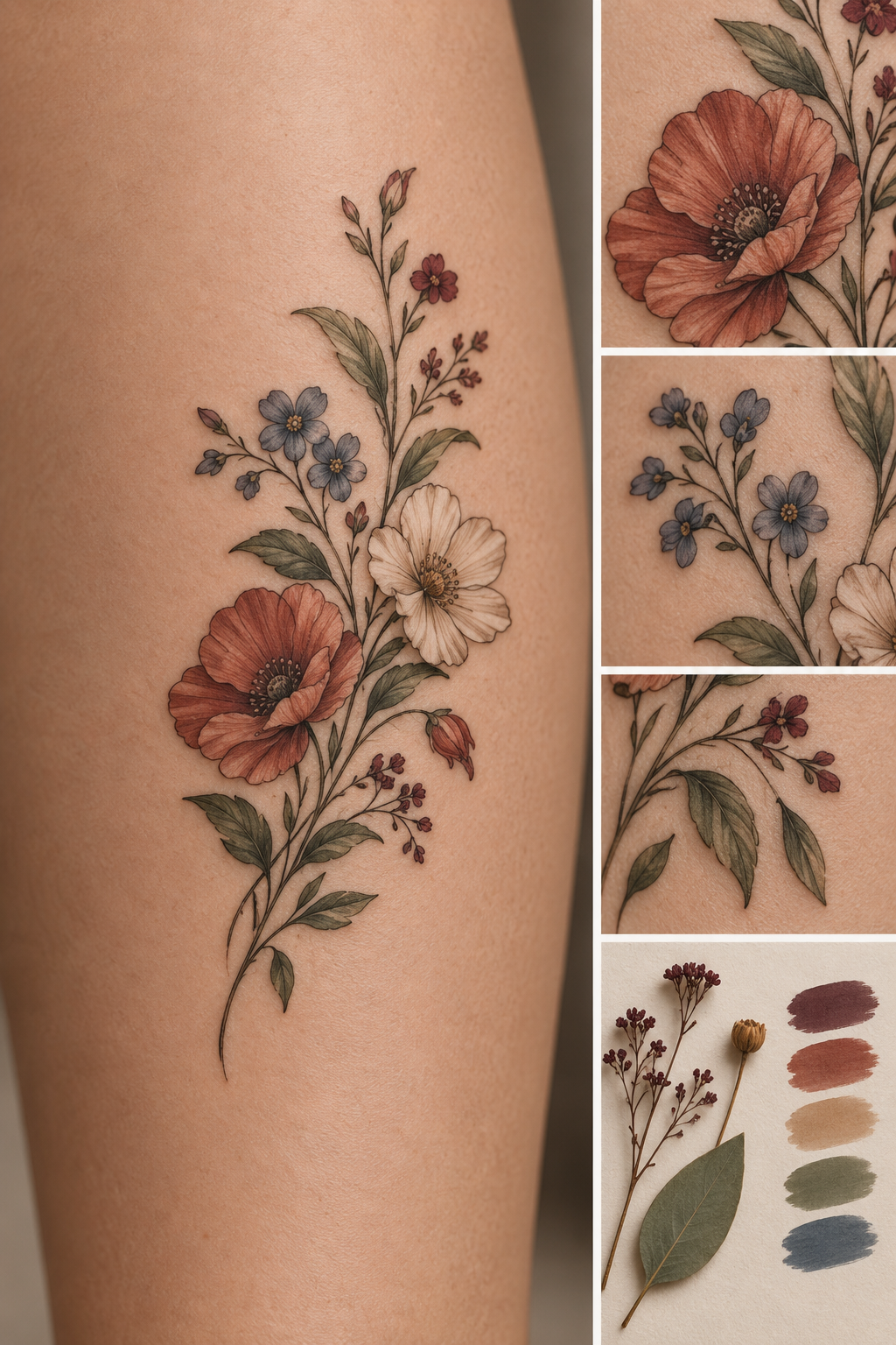 17 small thigh tattoo ideas featured design