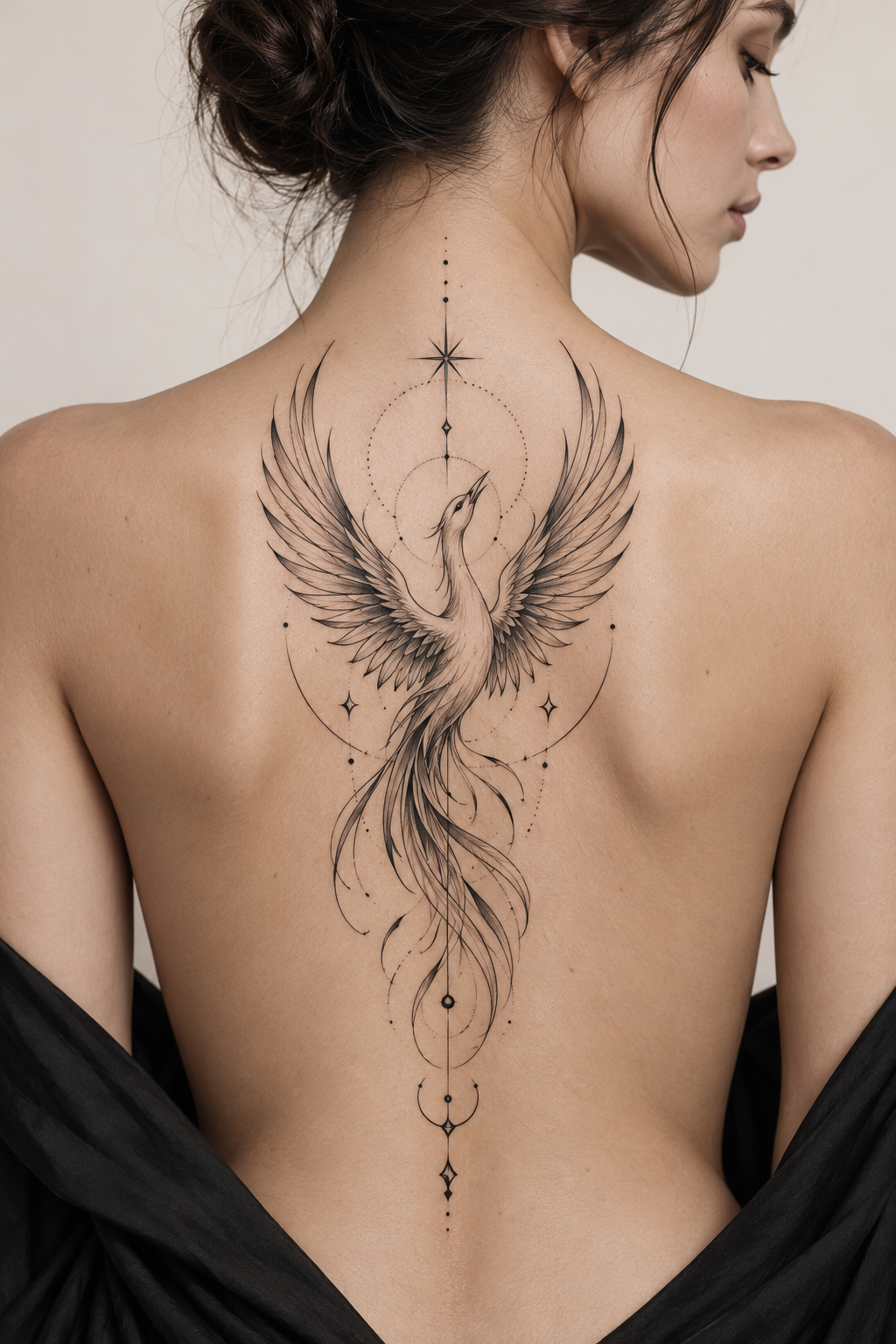 Rising Bird summer tattoo idea