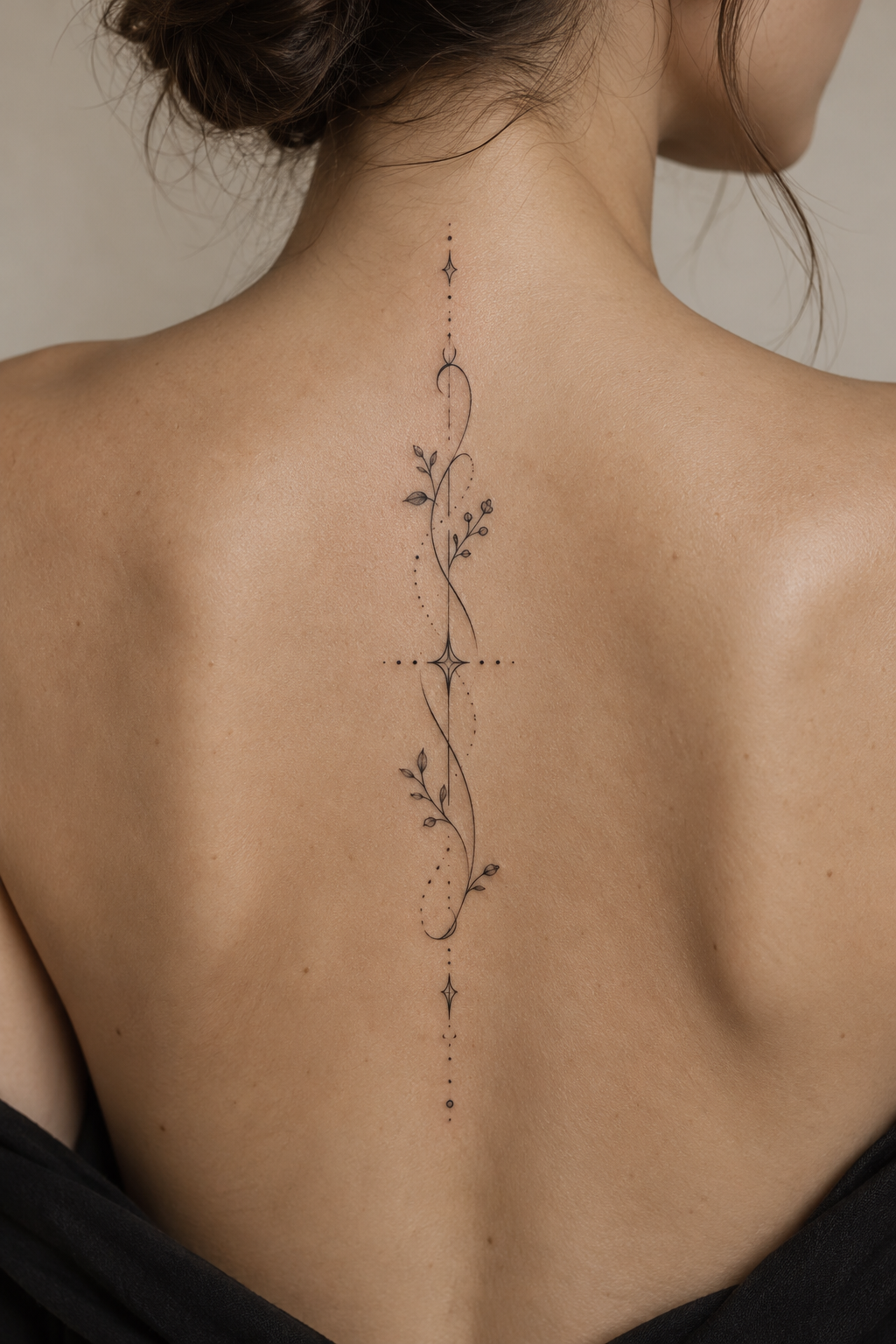 Date in Fine Script summer tattoo idea