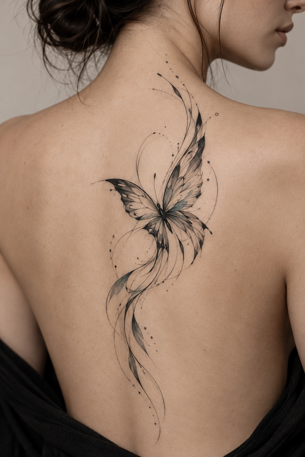 Butterfly in Motion summer tattoo idea