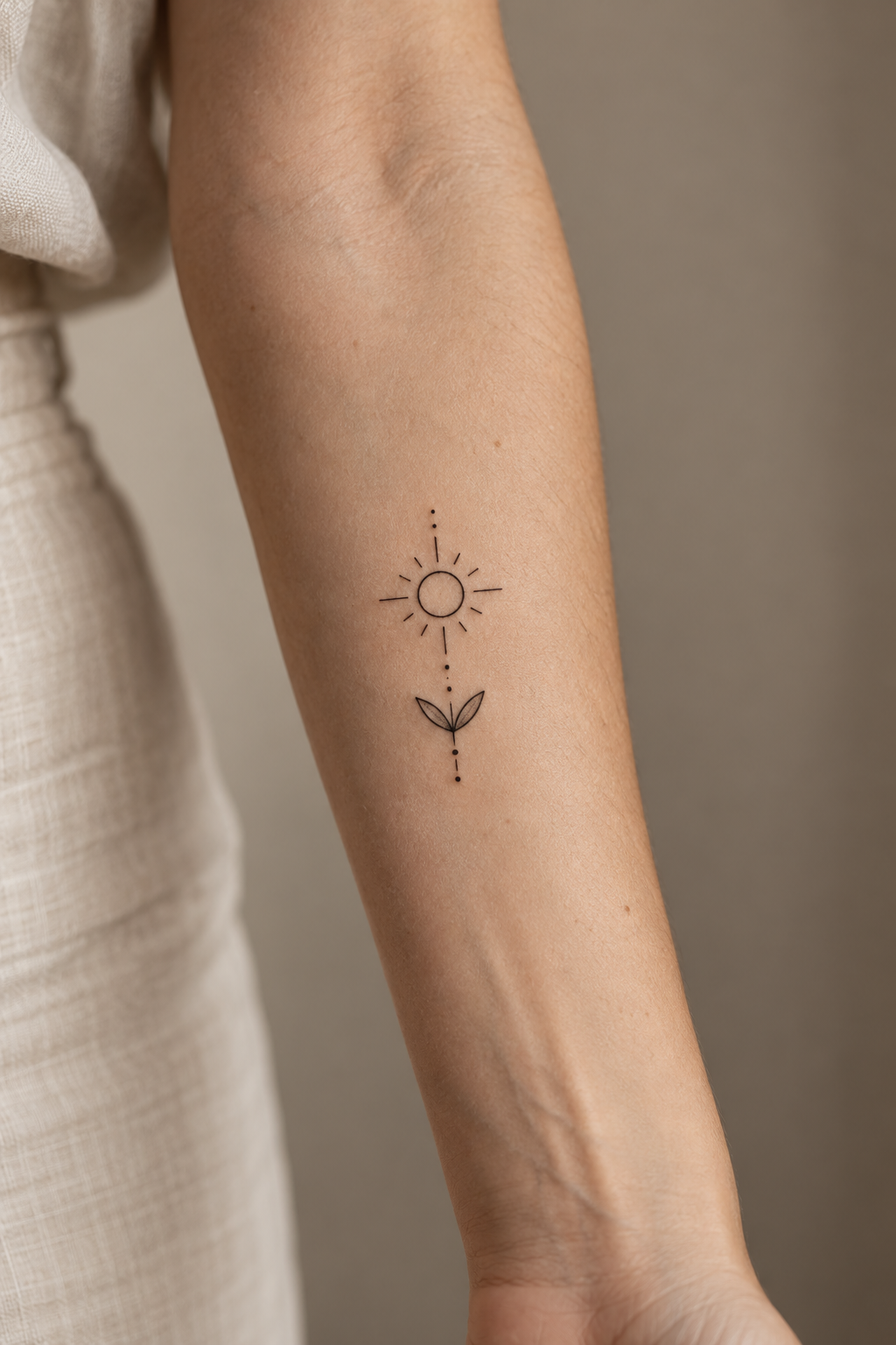 small symbolic mark meaningful tattoo idea