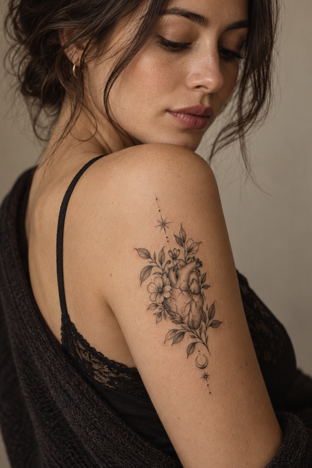 meaningful heart meaningful tattoo idea
