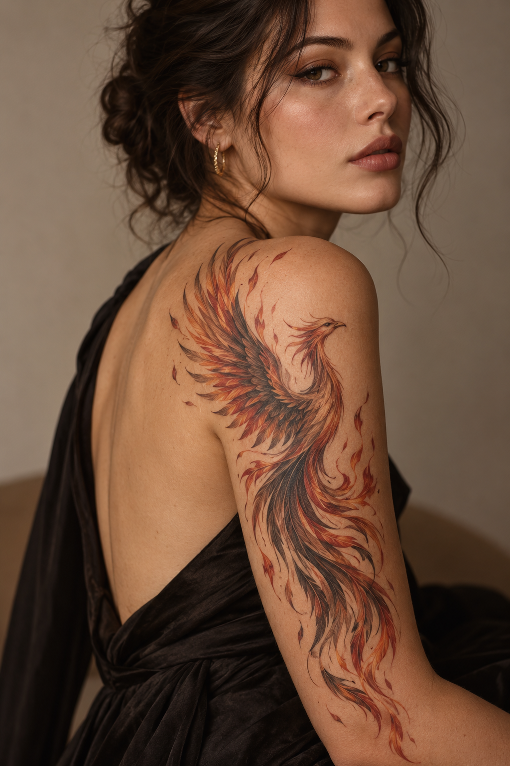 phoenix meaningful tattoo idea