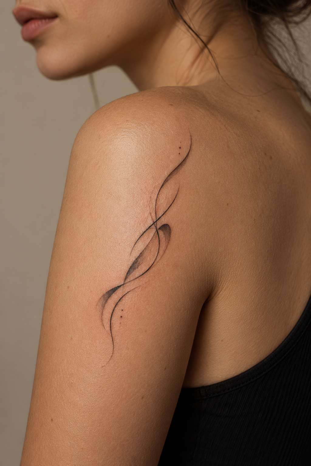 family script meaningful tattoo idea