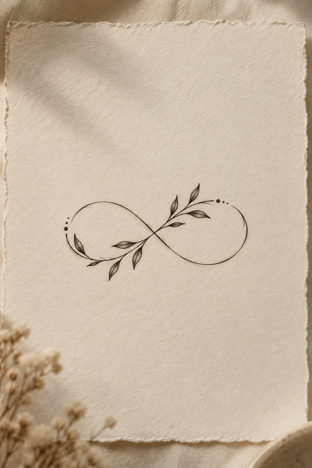Small Infinity Ink Design small meaningful tattoo idea
