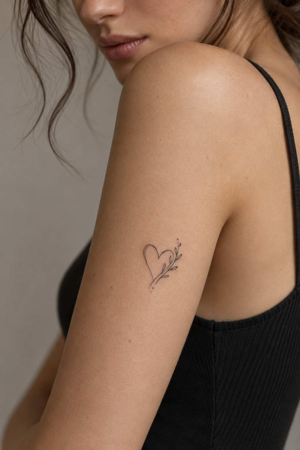 Small Meaningful Heart Tattoo small meaningful tattoo idea