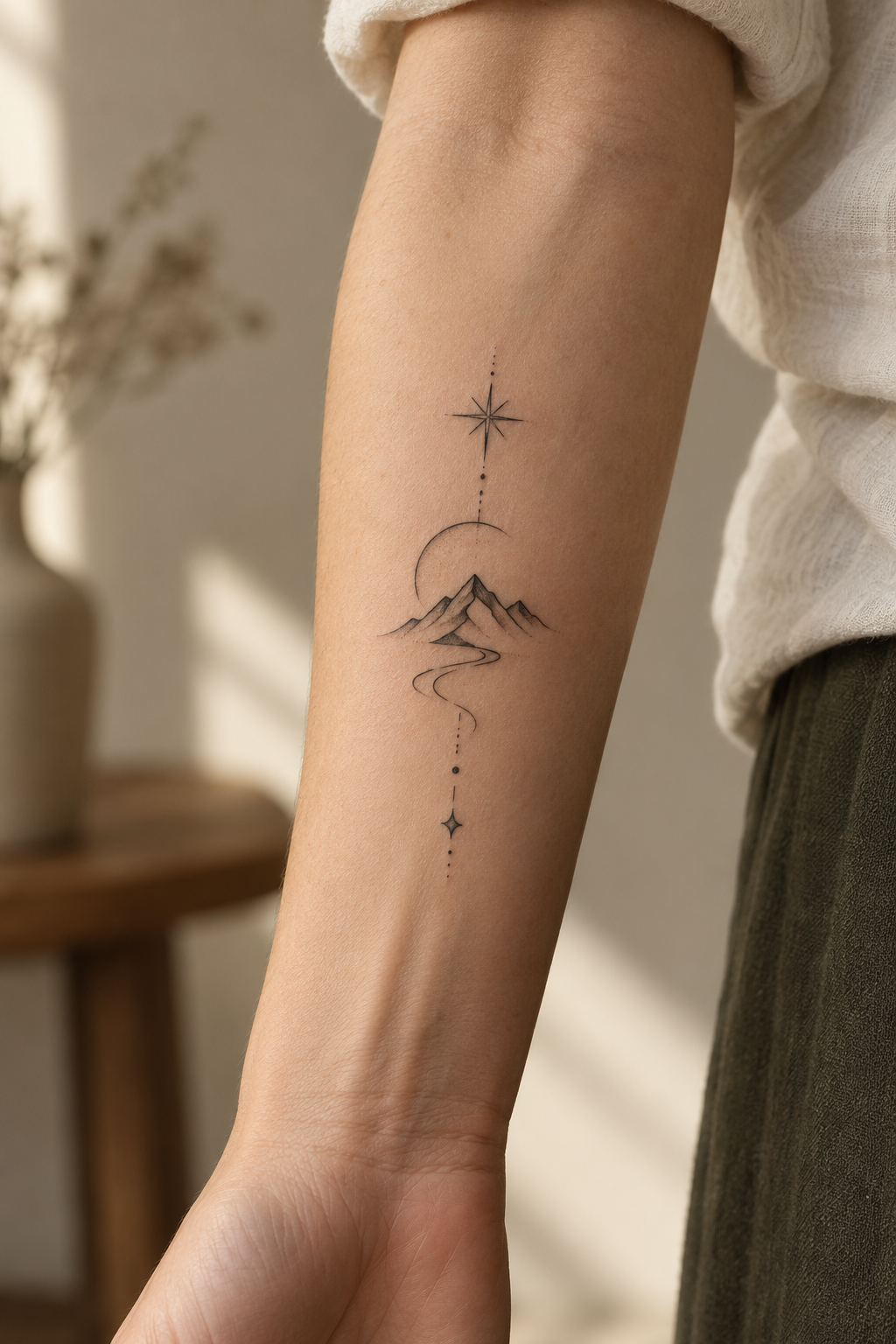 Meaningful Quote on Forearm small meaningful tattoo idea