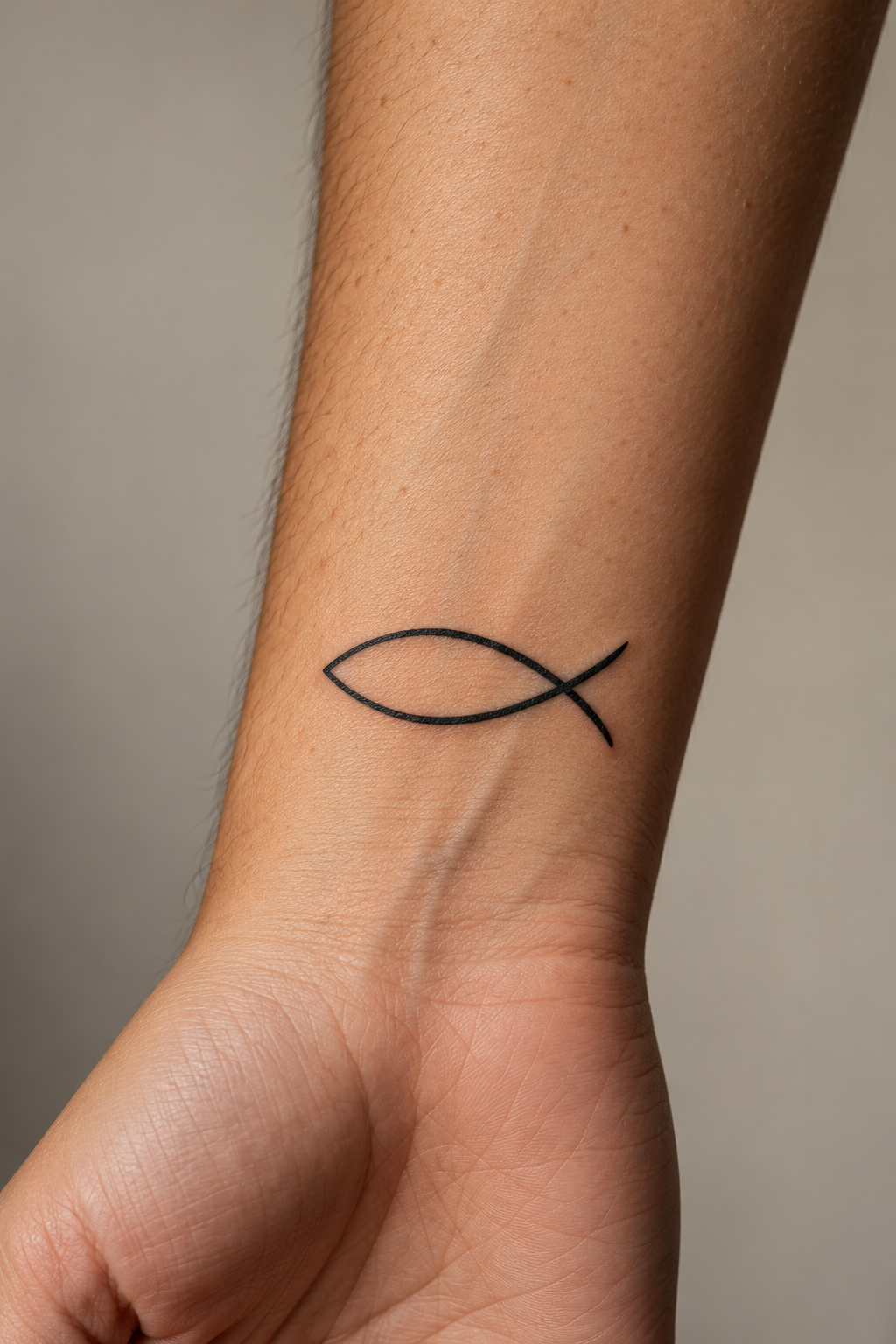 Christian Fish Symbol Tattoo Ideas featuring fish symbol with dove on the shoulder